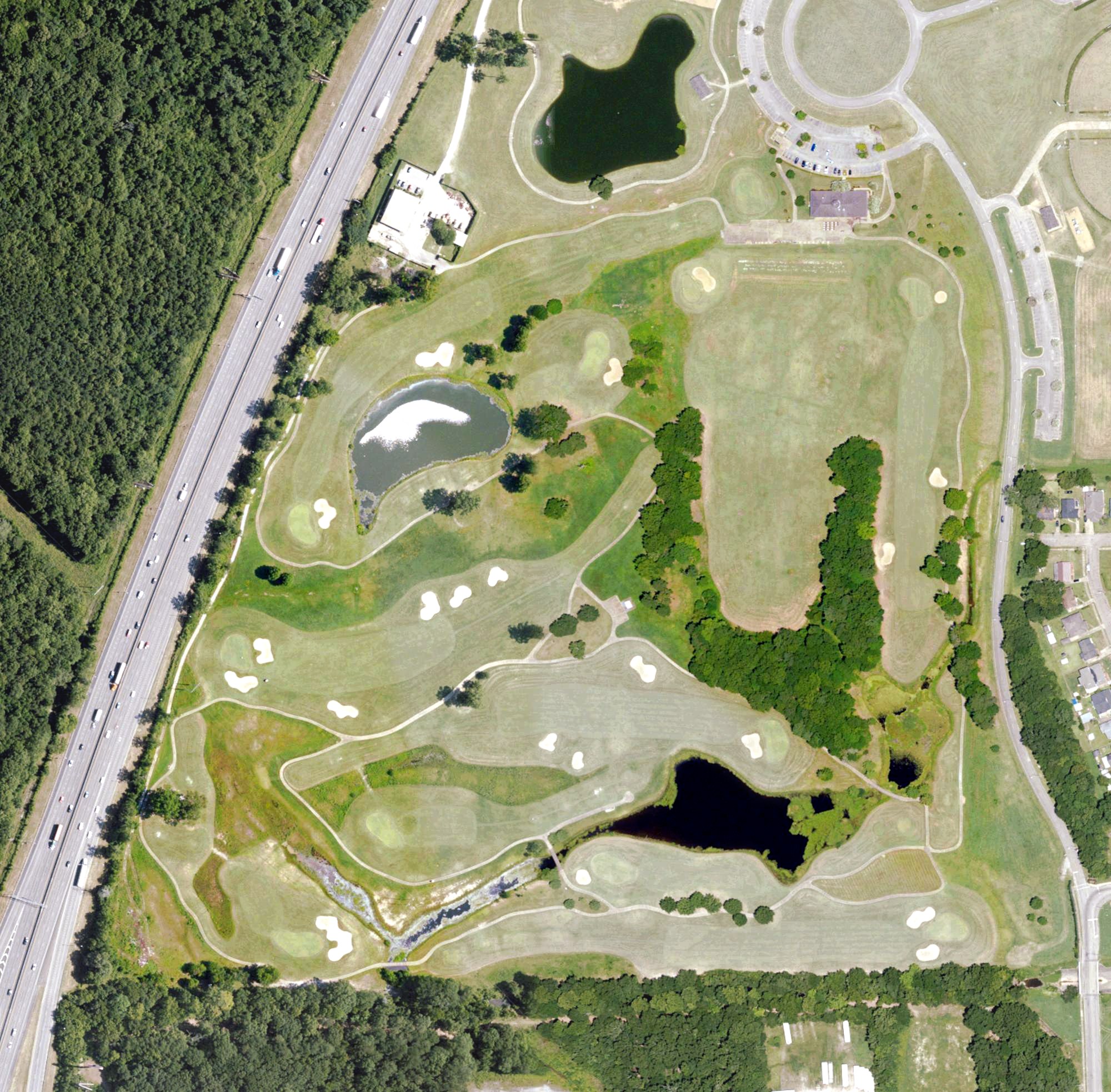Aerial view of Gateway Golf & Learning Center, AL