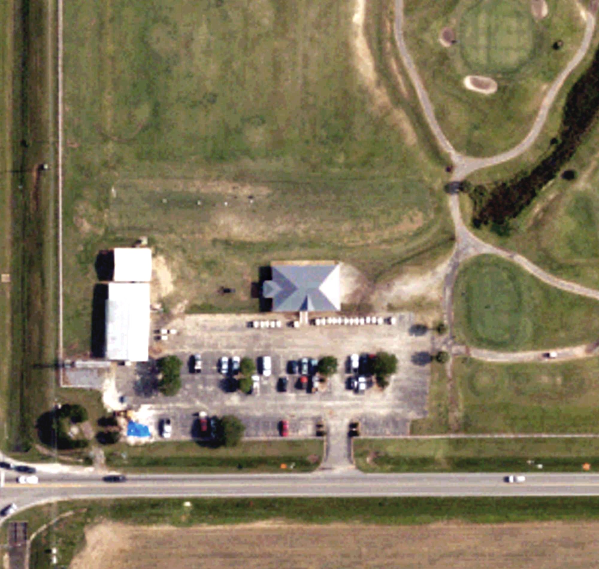 Aerial view of Gulf Links Golf Course, AL