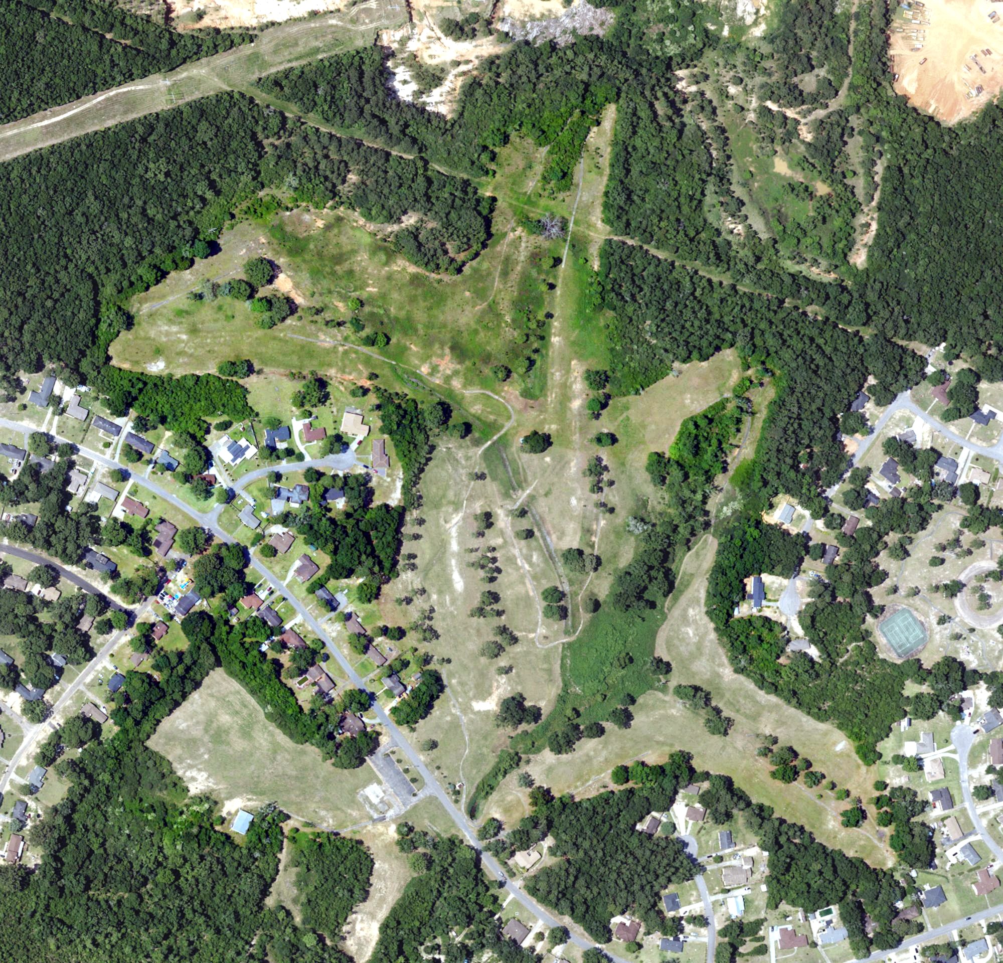 Aerial view of High Pointe Golf Course, AL