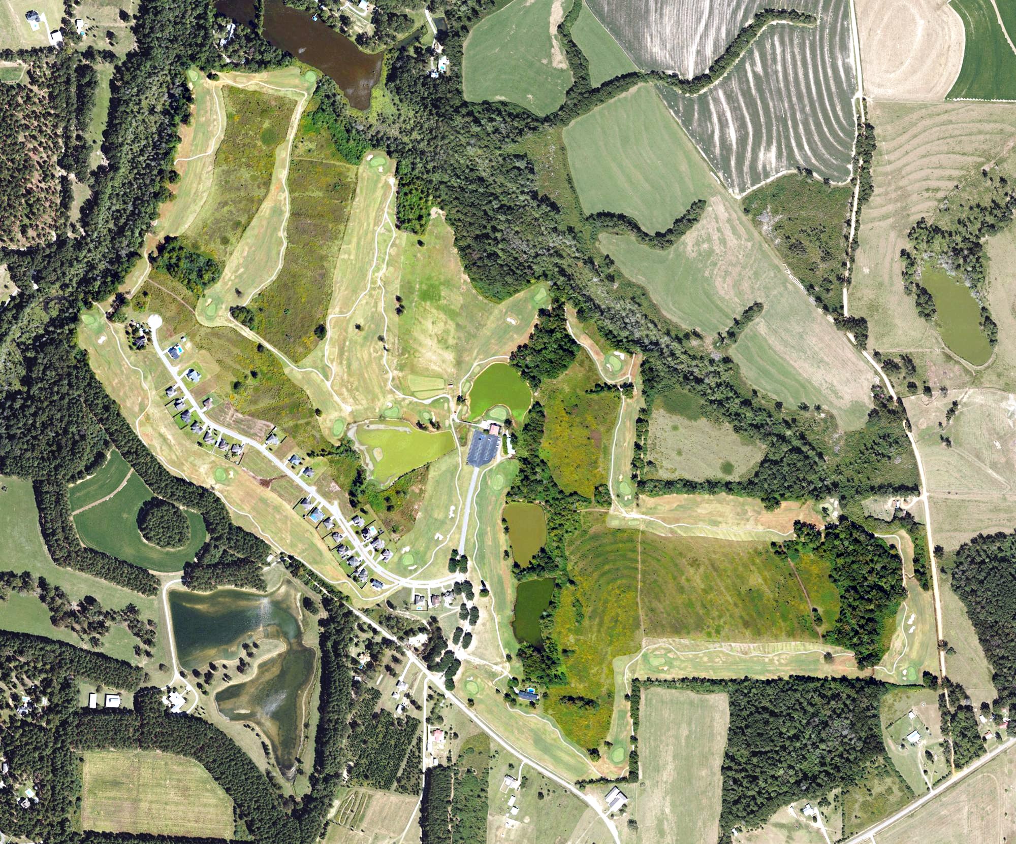 Aerial view of Kilgore's Roundabout Plantation Golf Course, AL