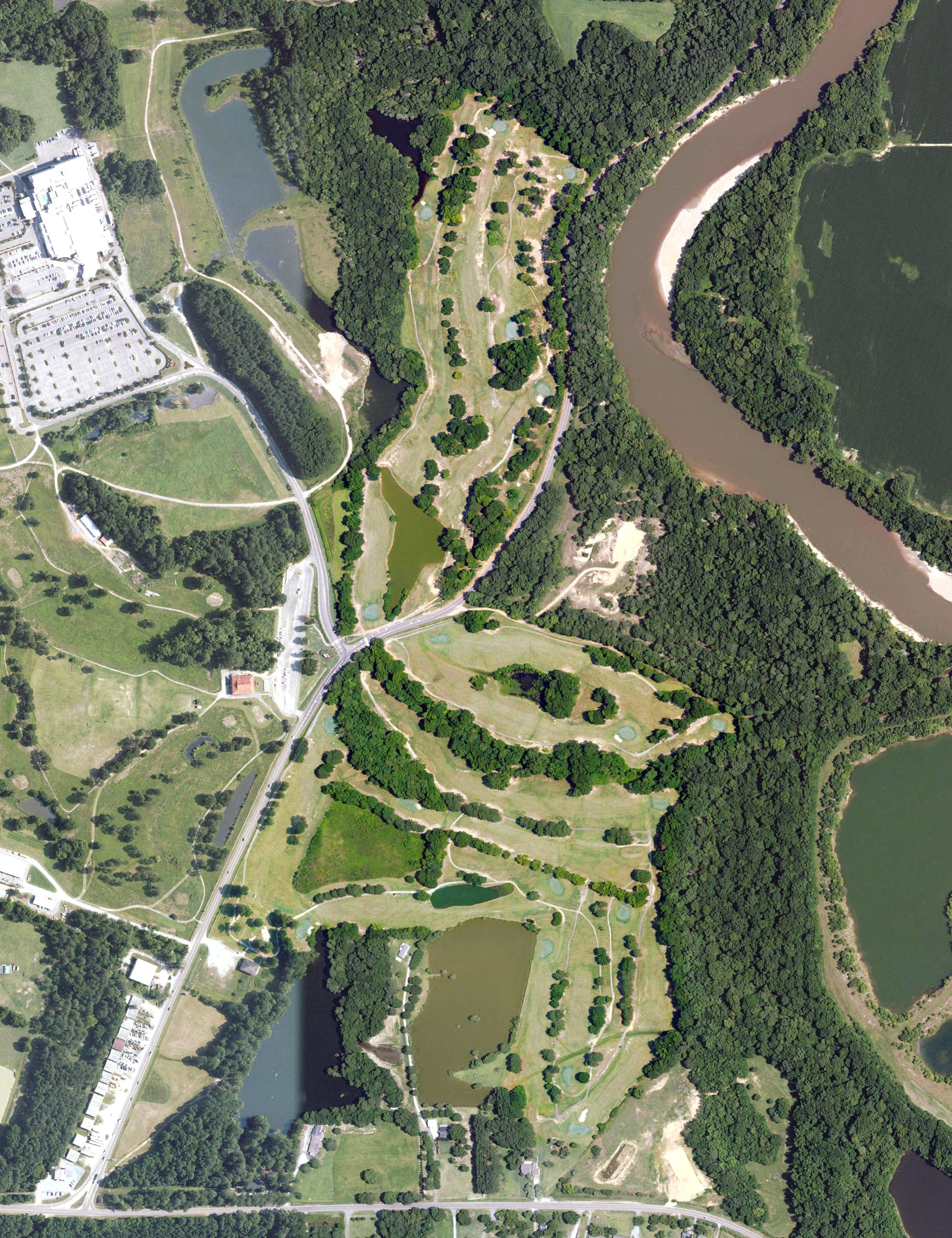 Aerial view of Kolomi, AL