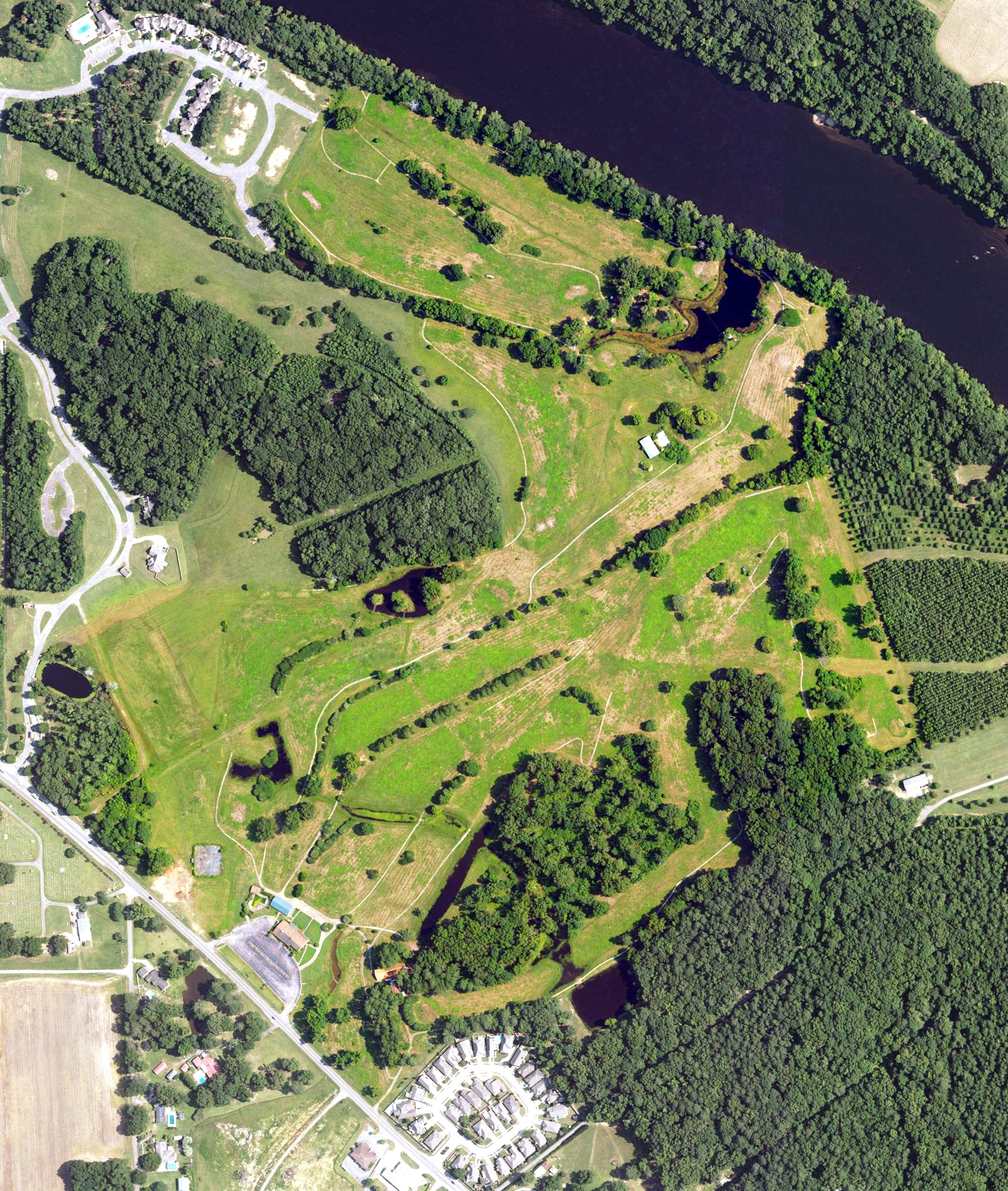 Aerial view of Quail Walk Golf Course, AL