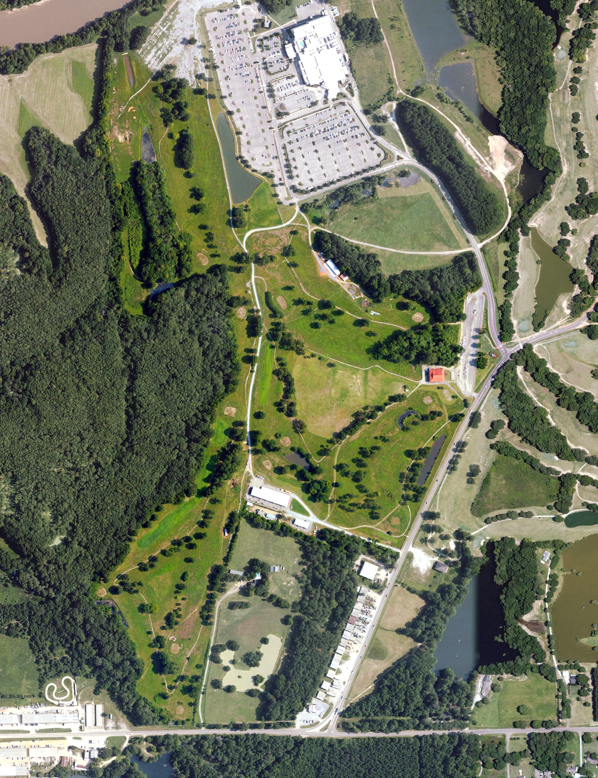 Aerial view of River Run, AL