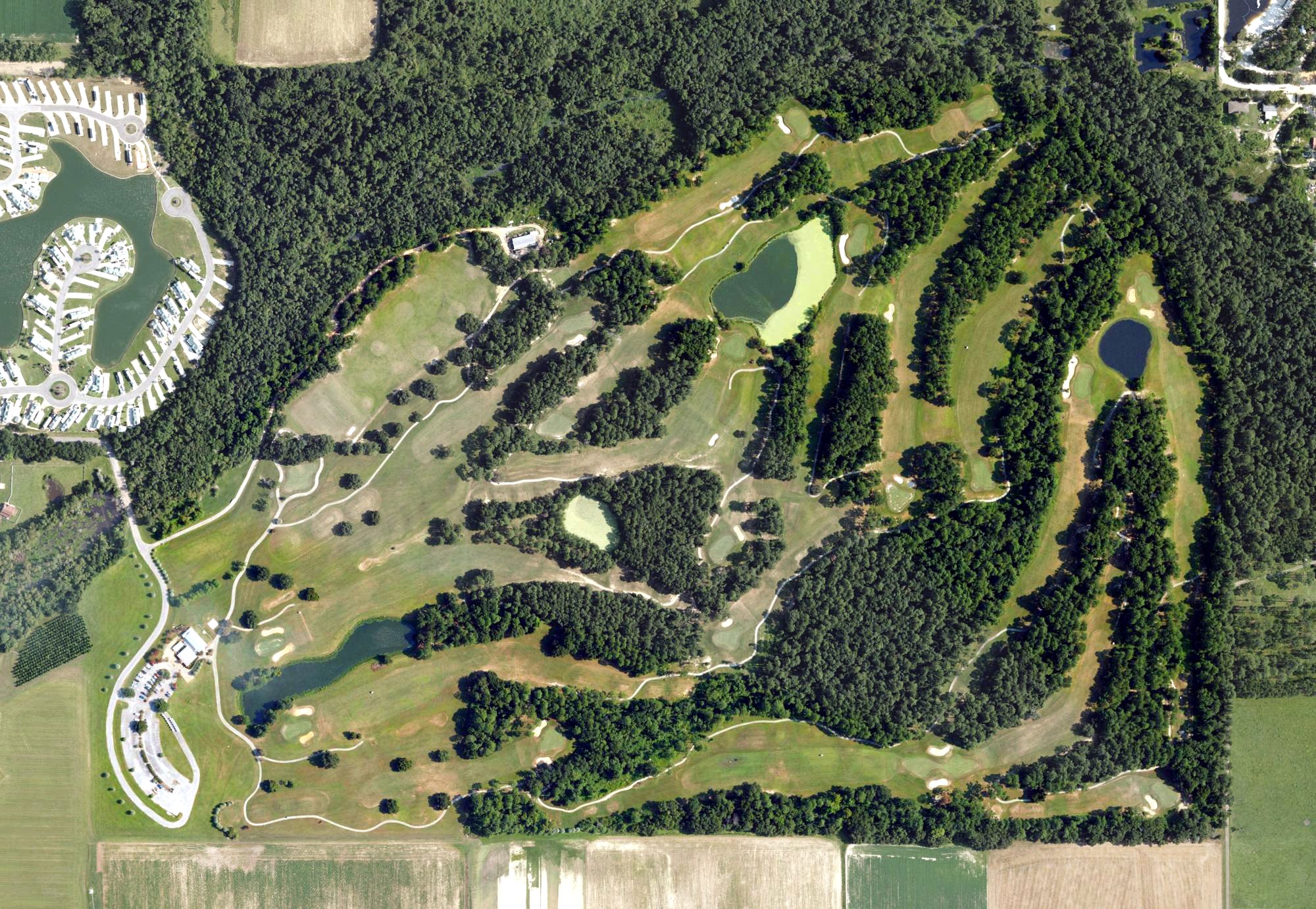 Aerial view of Soldiers Creek Golf Club, AL