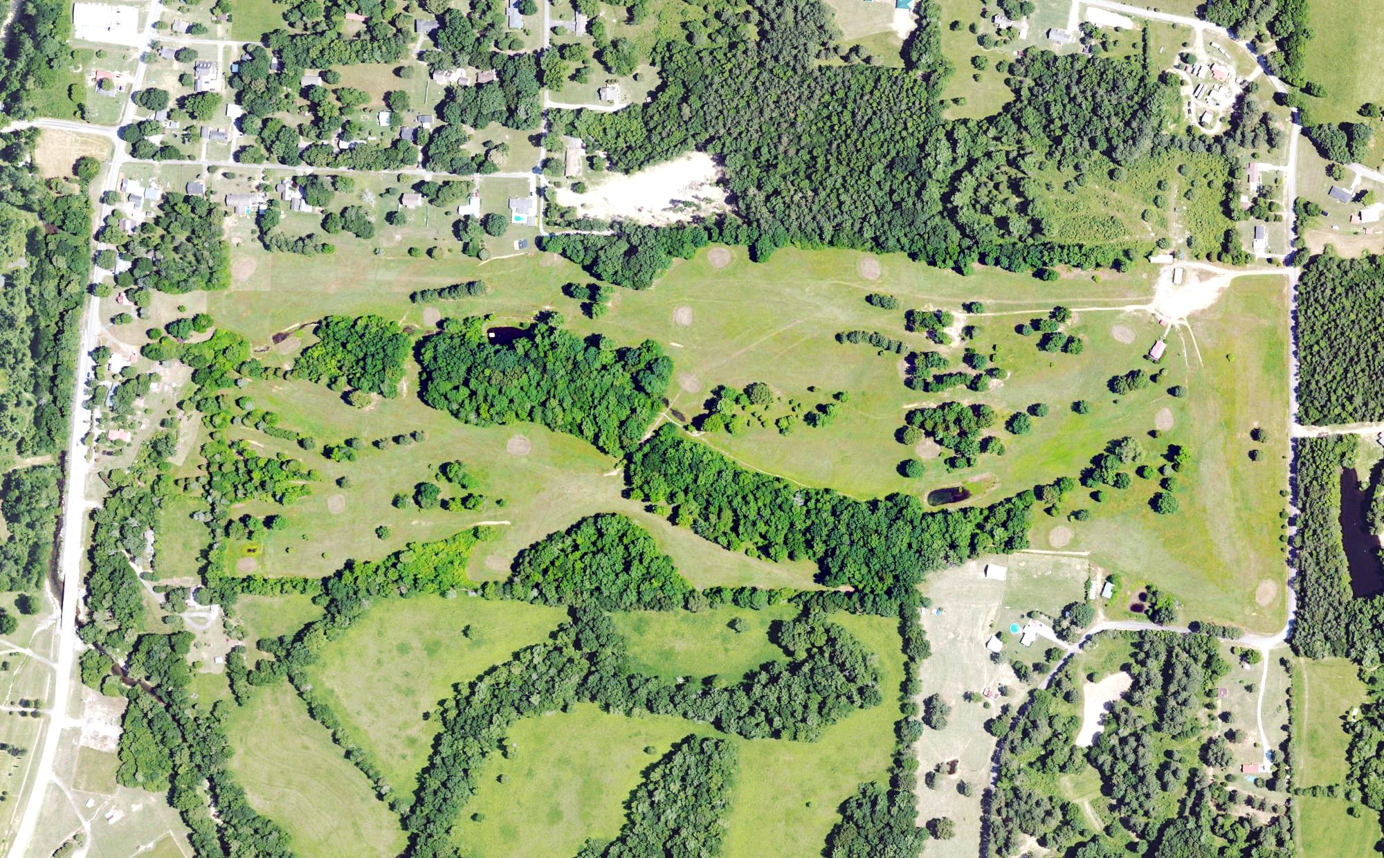 Aerial view of The Golf Club, AL