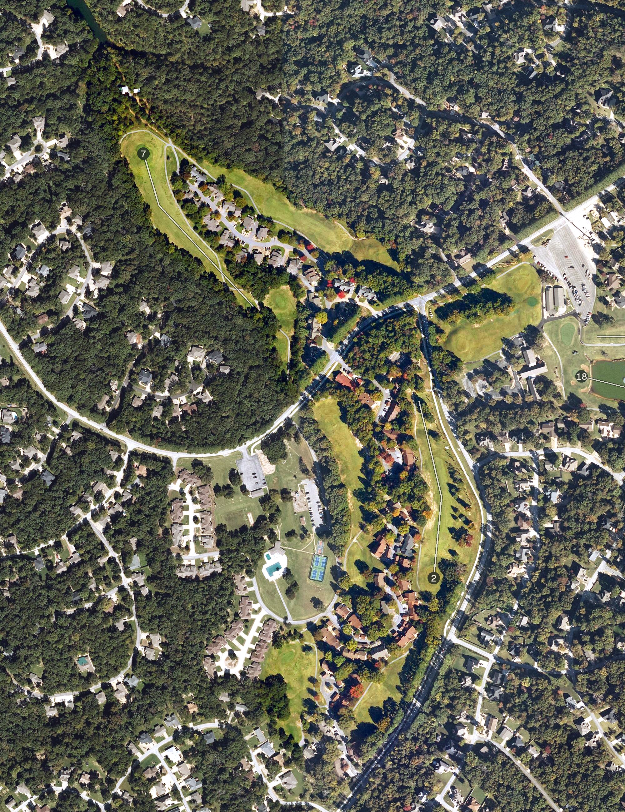 Aerial view of Brittany, AR