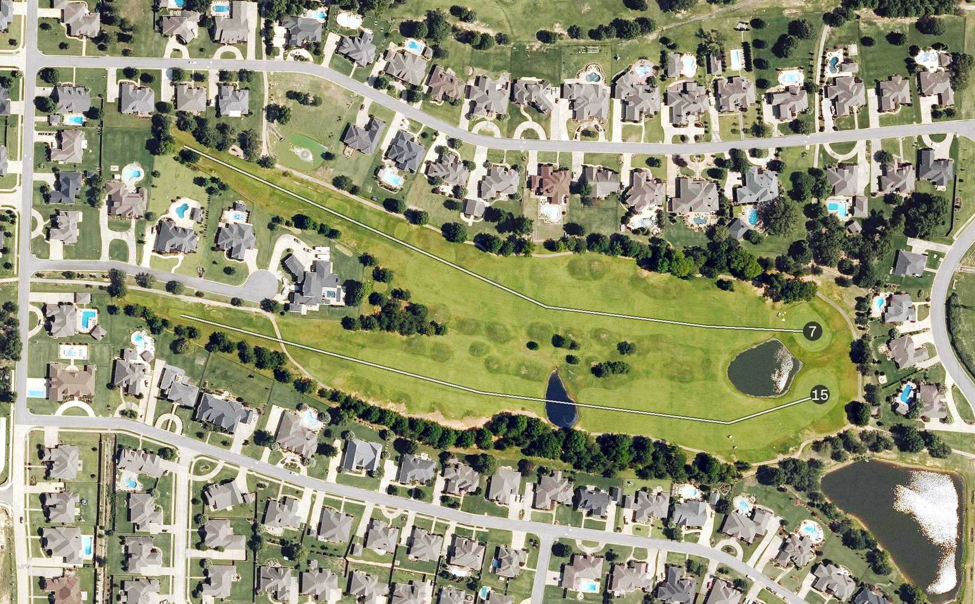 Aerial view of Centennial Valley, AR