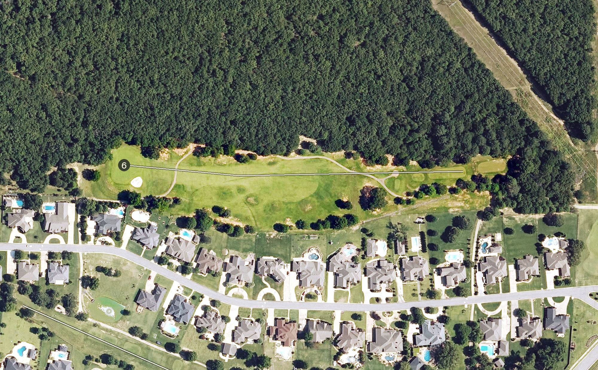 Aerial view of Centennial Valley, AR