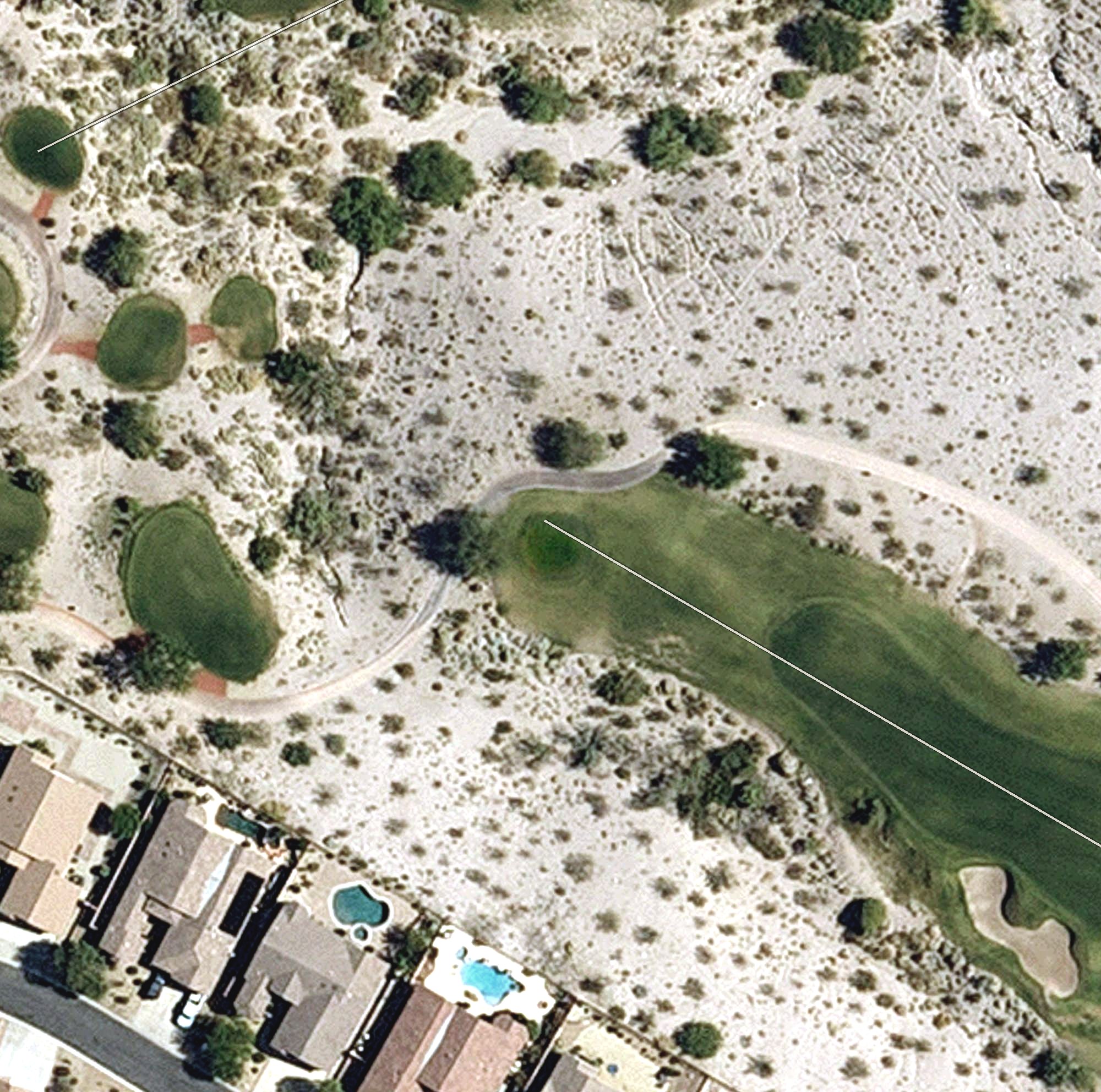 Aerial view of #2 Tee Red, AZ