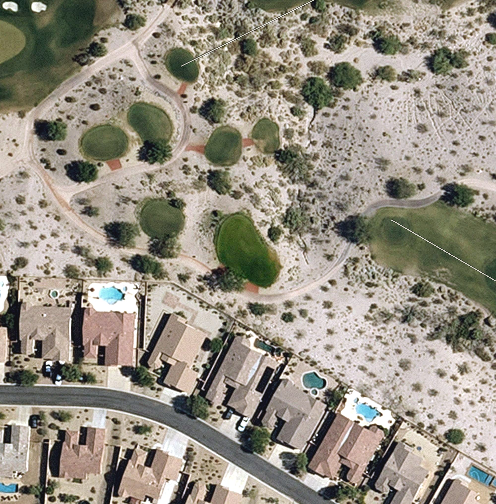 Aerial view of #2 Tee White, AZ