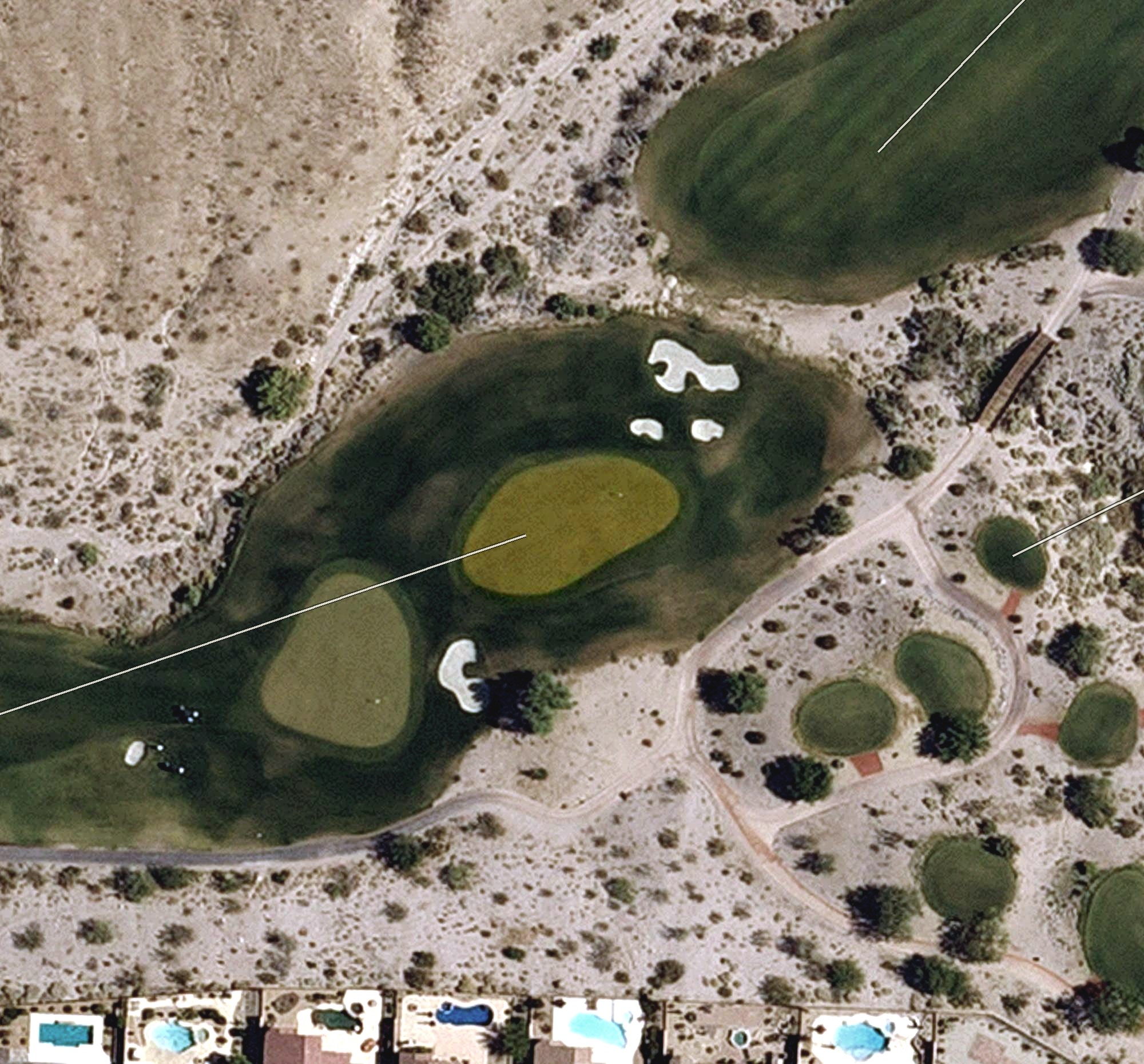 Aerial view of #8 White Tee, AZ