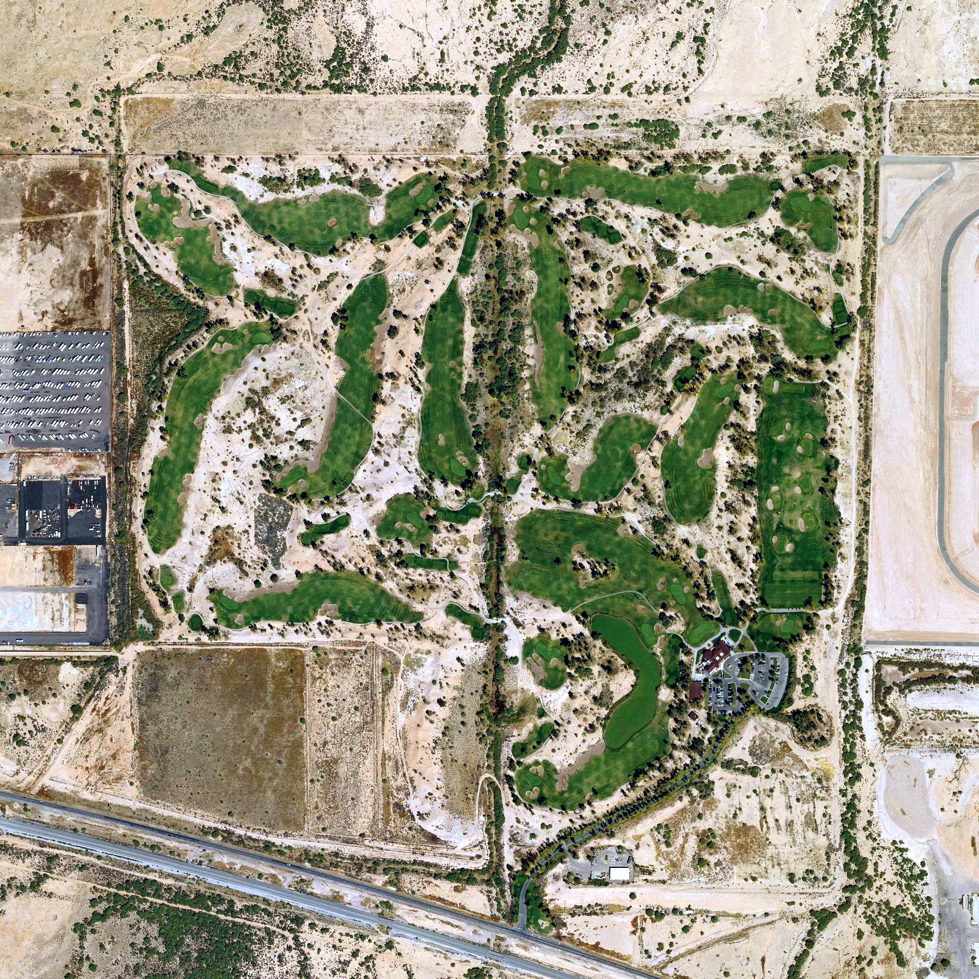 Aerial view of Ak-Chin Southern Dunes Golf Club, AZ