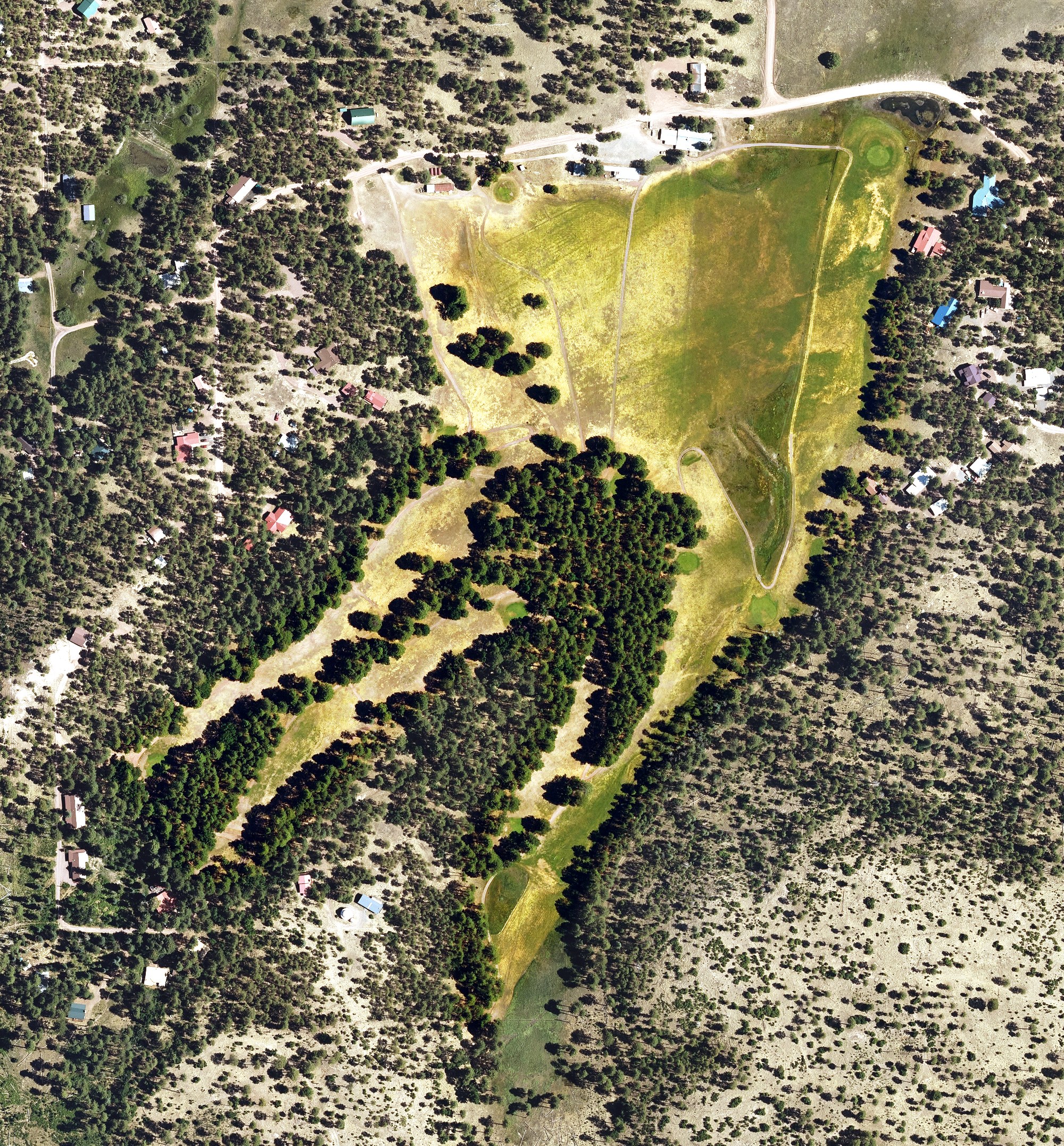 Aerial view of Alpine Golf & Country Club, AZ