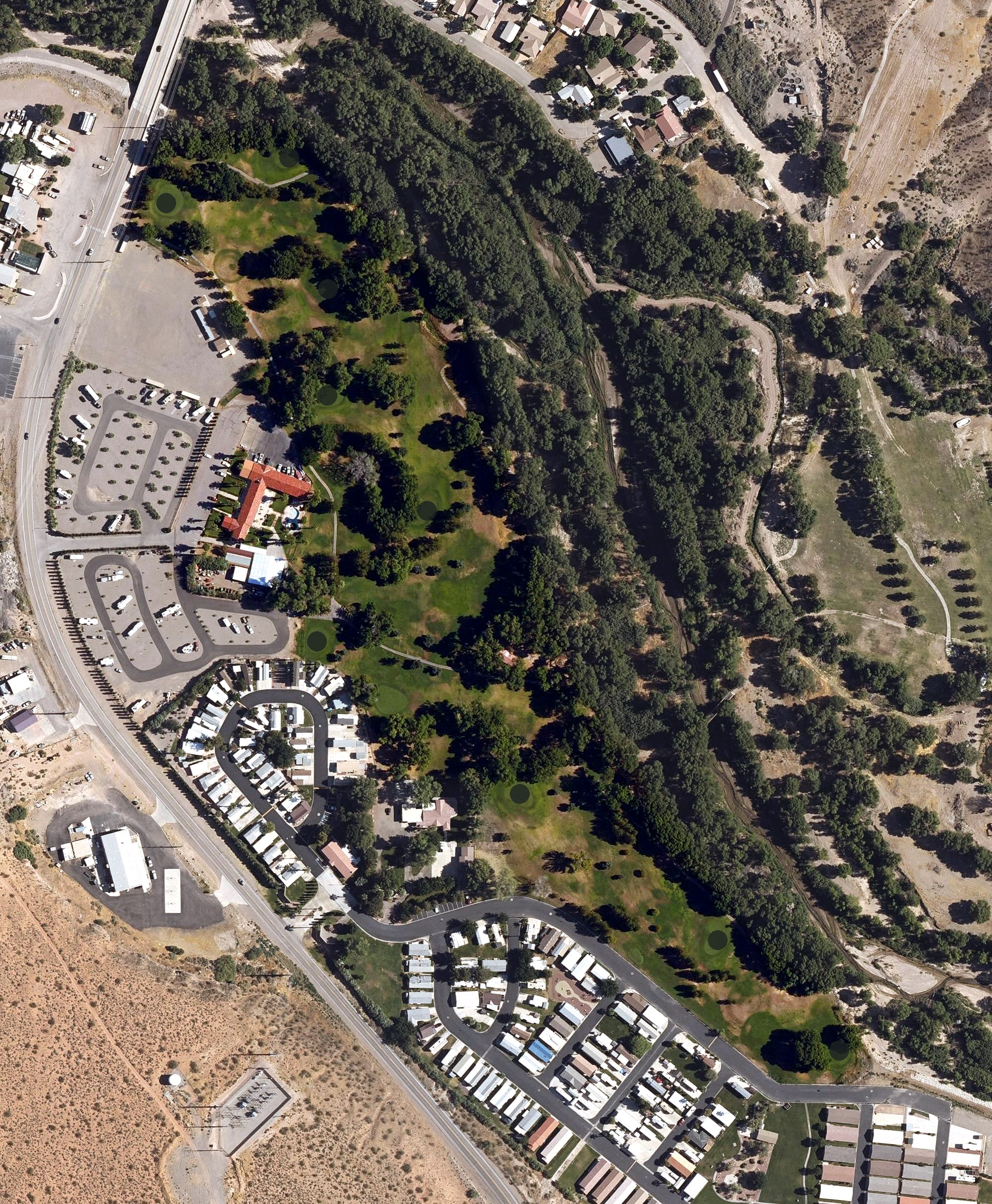 Aerial view of Beaver Dam Lodge Golf Course (Hamilton Ranch), AZ