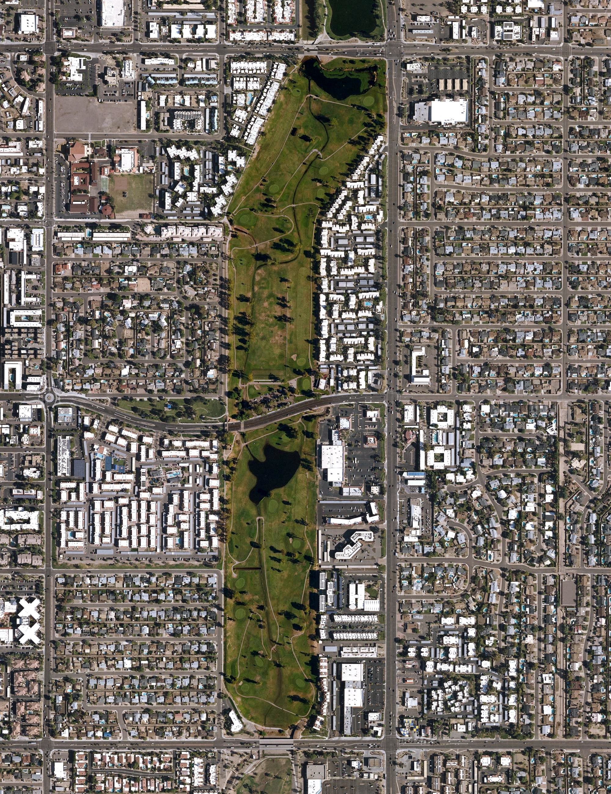 Aerial view of Continental Golf Club (Scottsdale), AZ