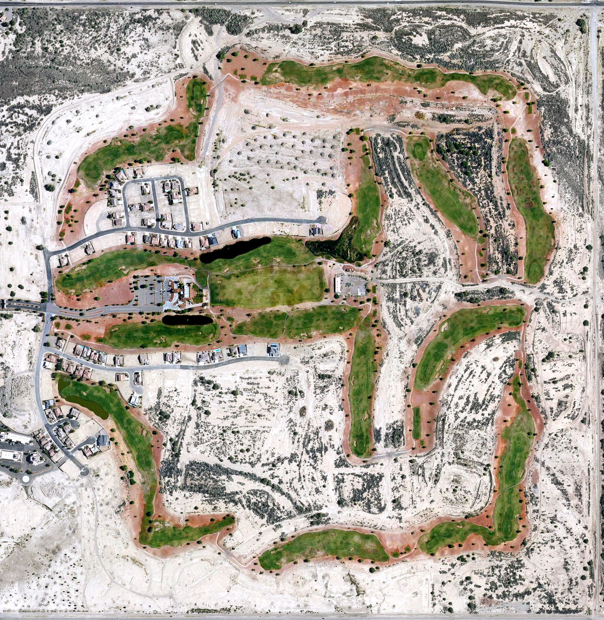 Aerial view of El Rio Golf & Country Club, AZ