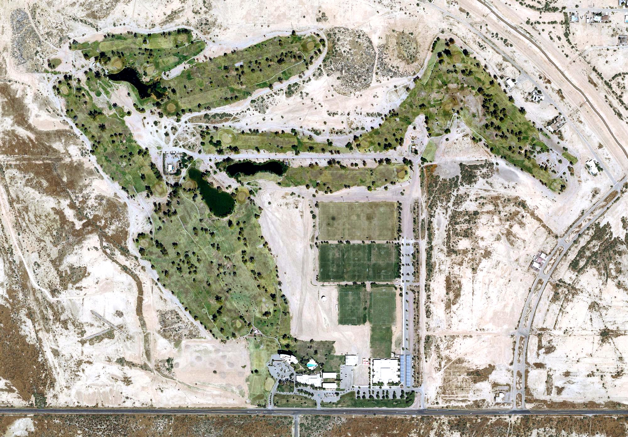 Aerial view of Francisco Grande Hotel and Golf Resort, AZ