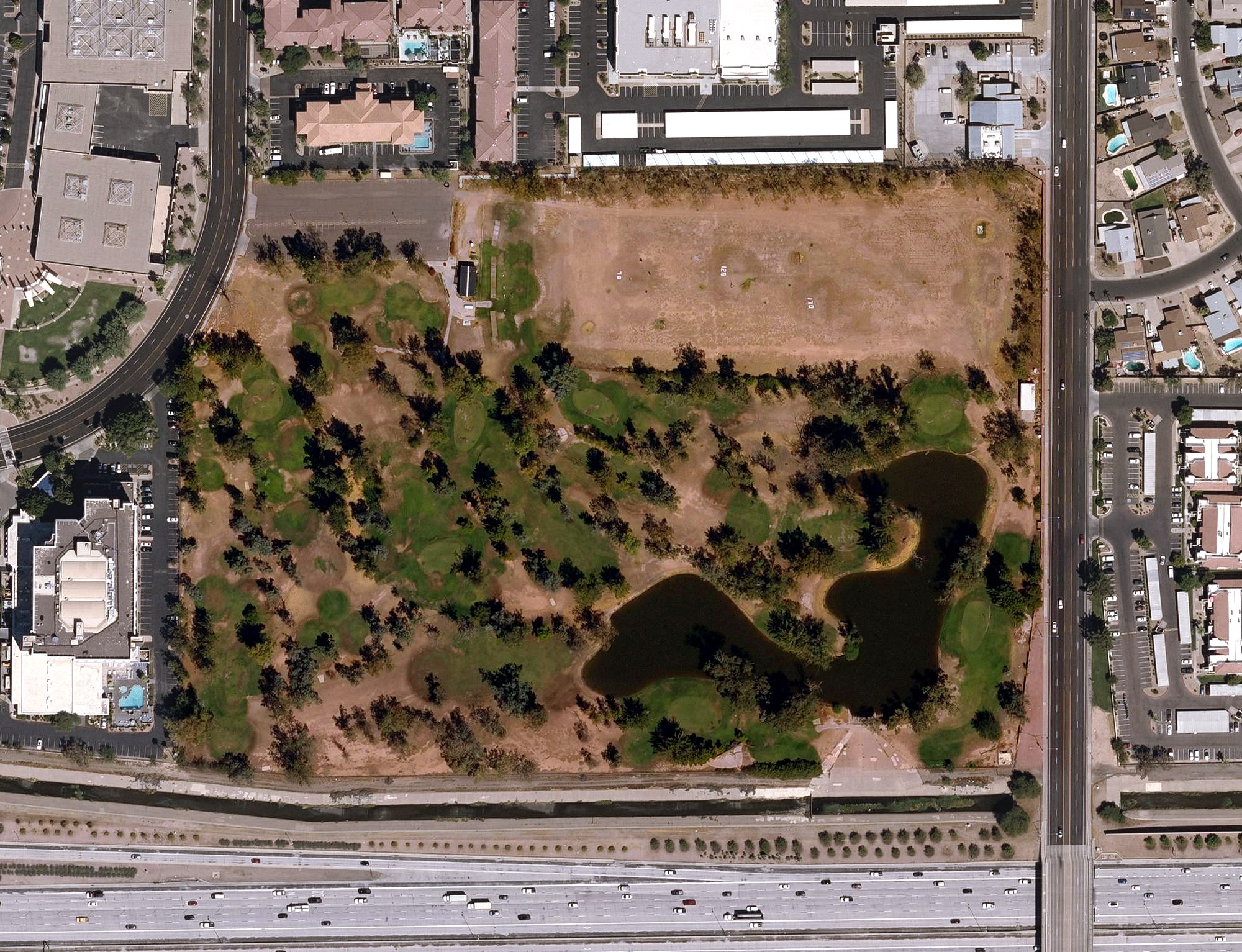 Aerial view of Freedom Golf Course, AZ