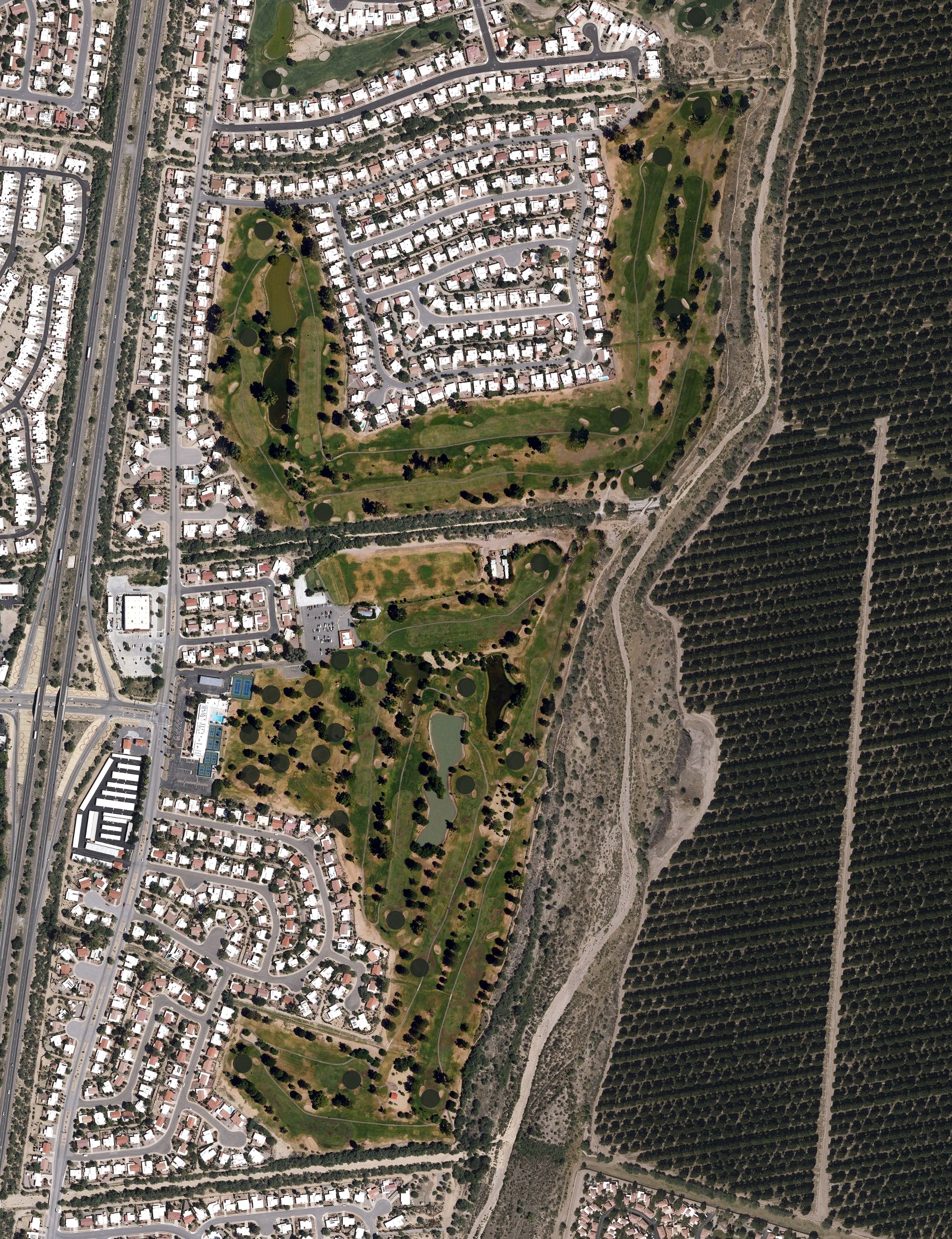 Aerial view of Haven Golf Course, AZ