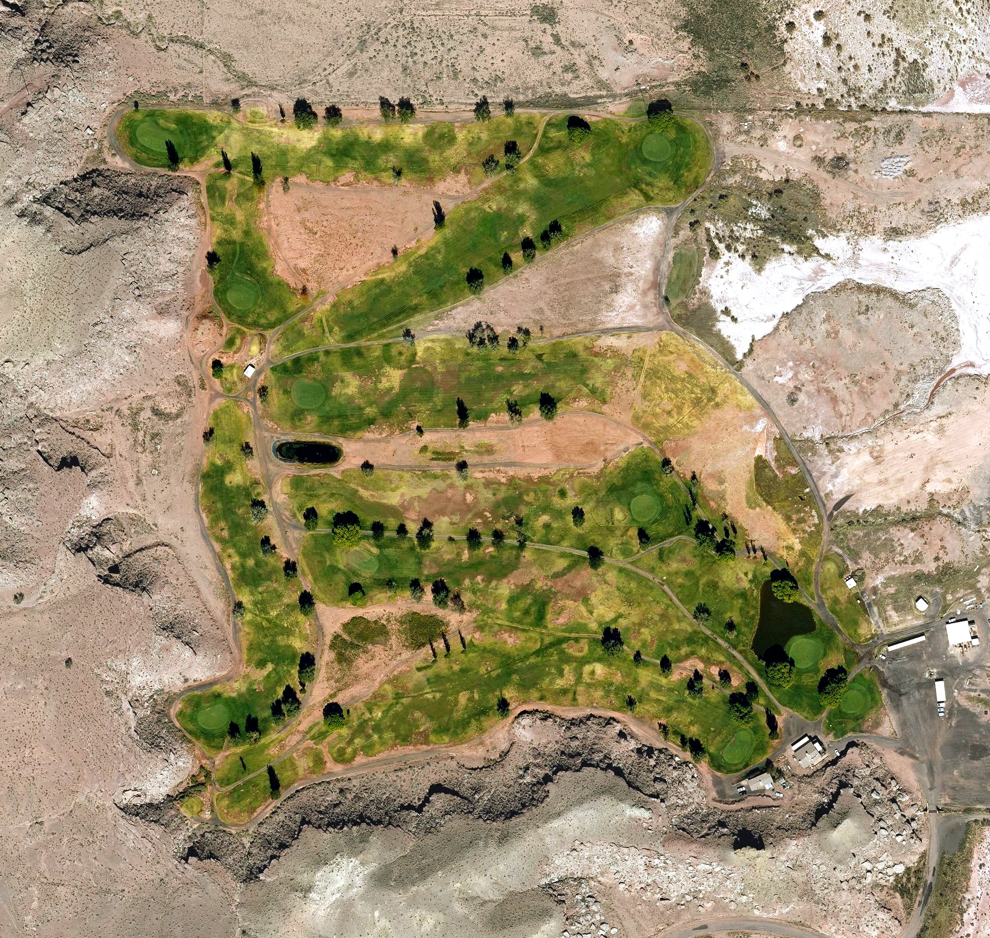 Aerial view of Hidden Cove Golf Course, AZ