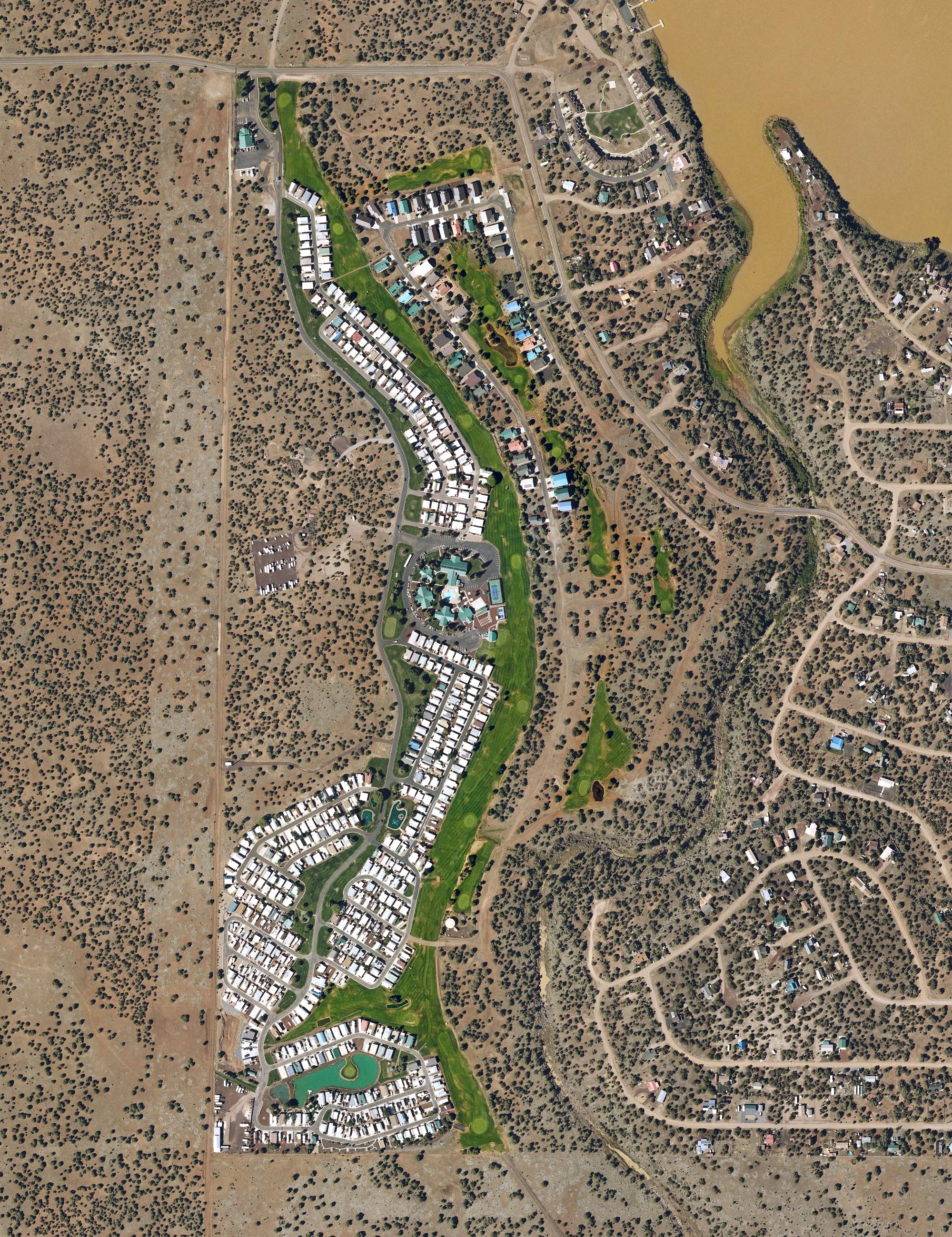 Aerial view of Juniper Ridge Resort Executive Course, AZ