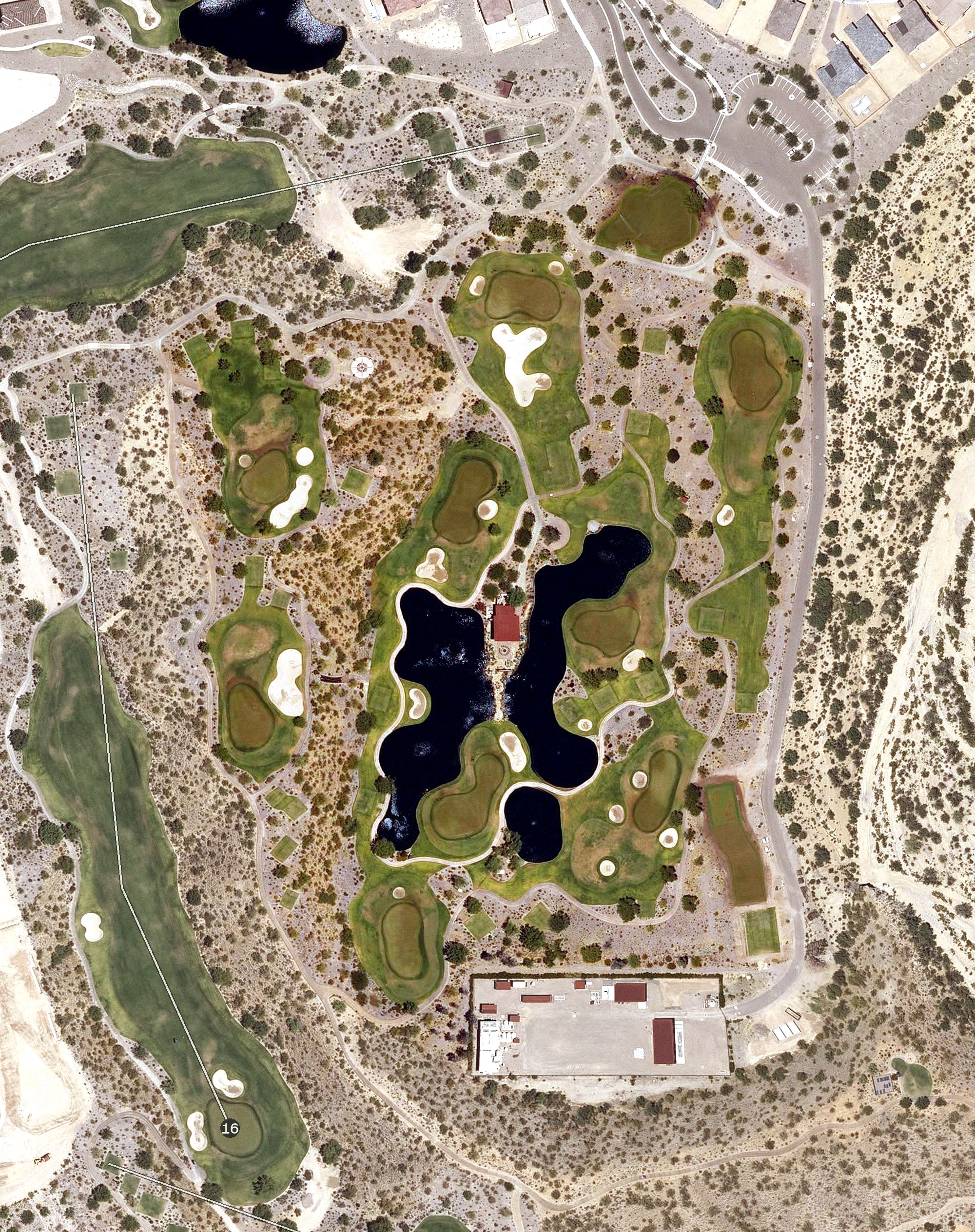 Aerial view of Lil’ Wick, AZ