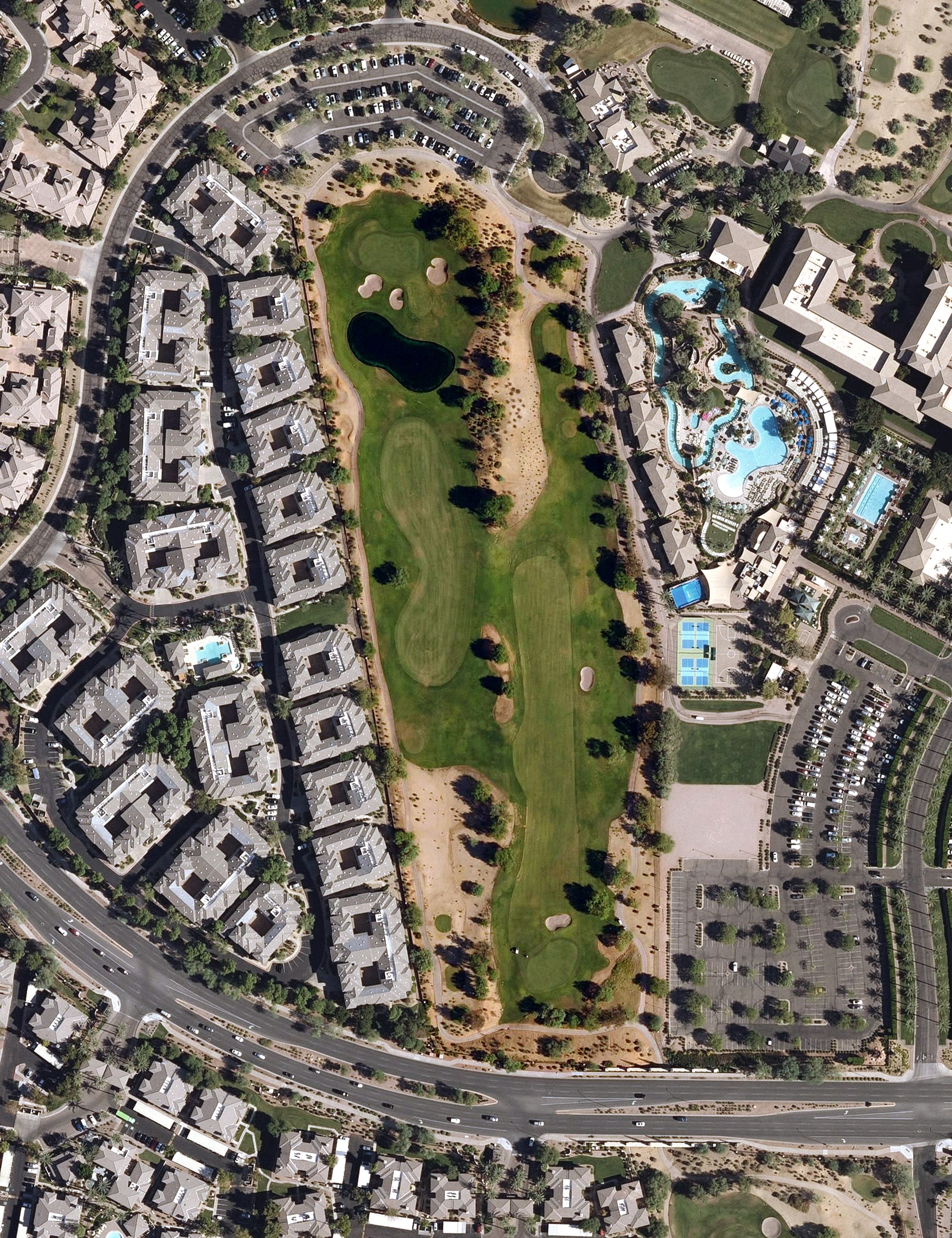 Aerial view of Mesquite Course, AZ
