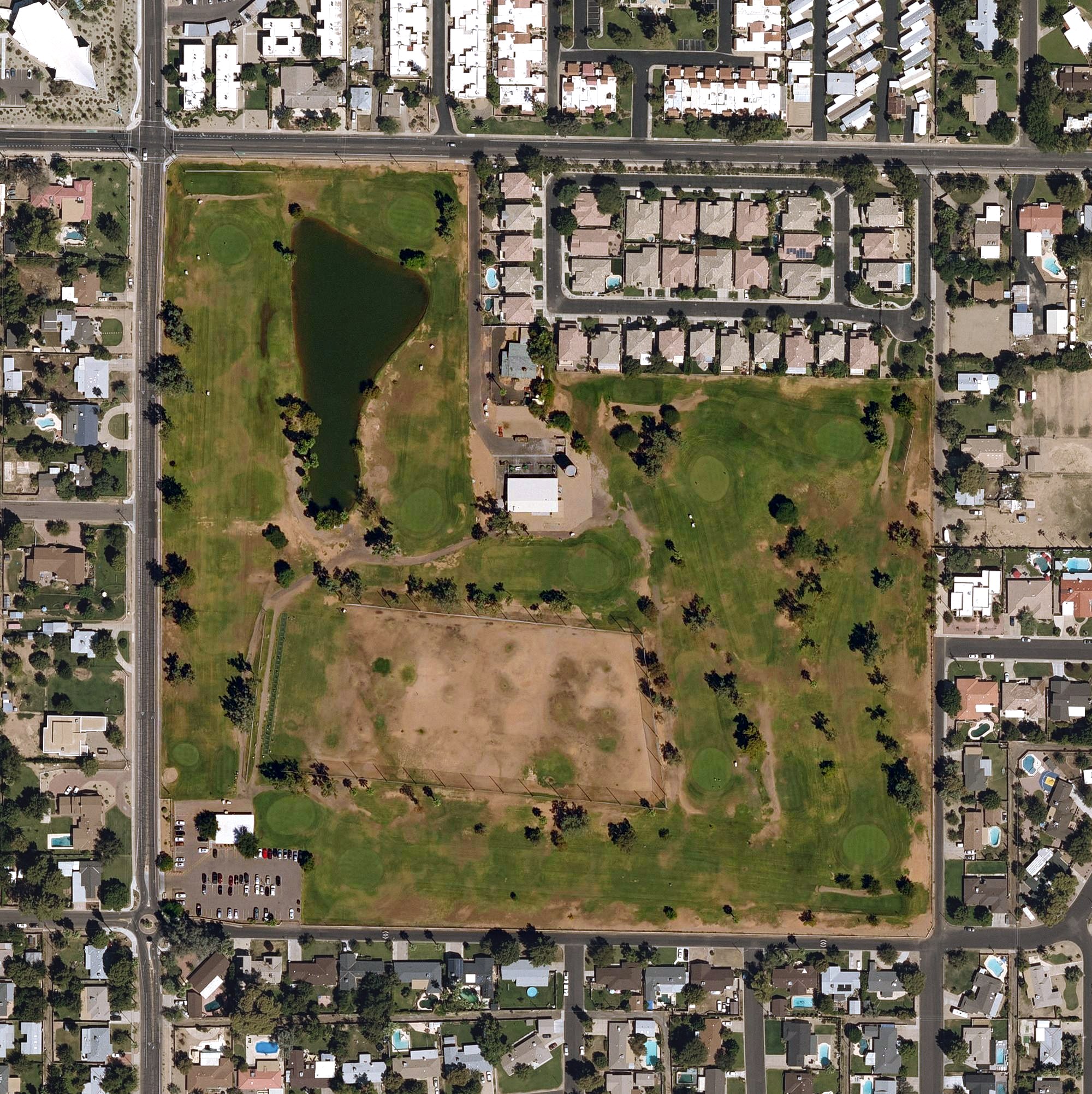 Aerial view of Palo Verde Golf Course (Phoenix), AZ