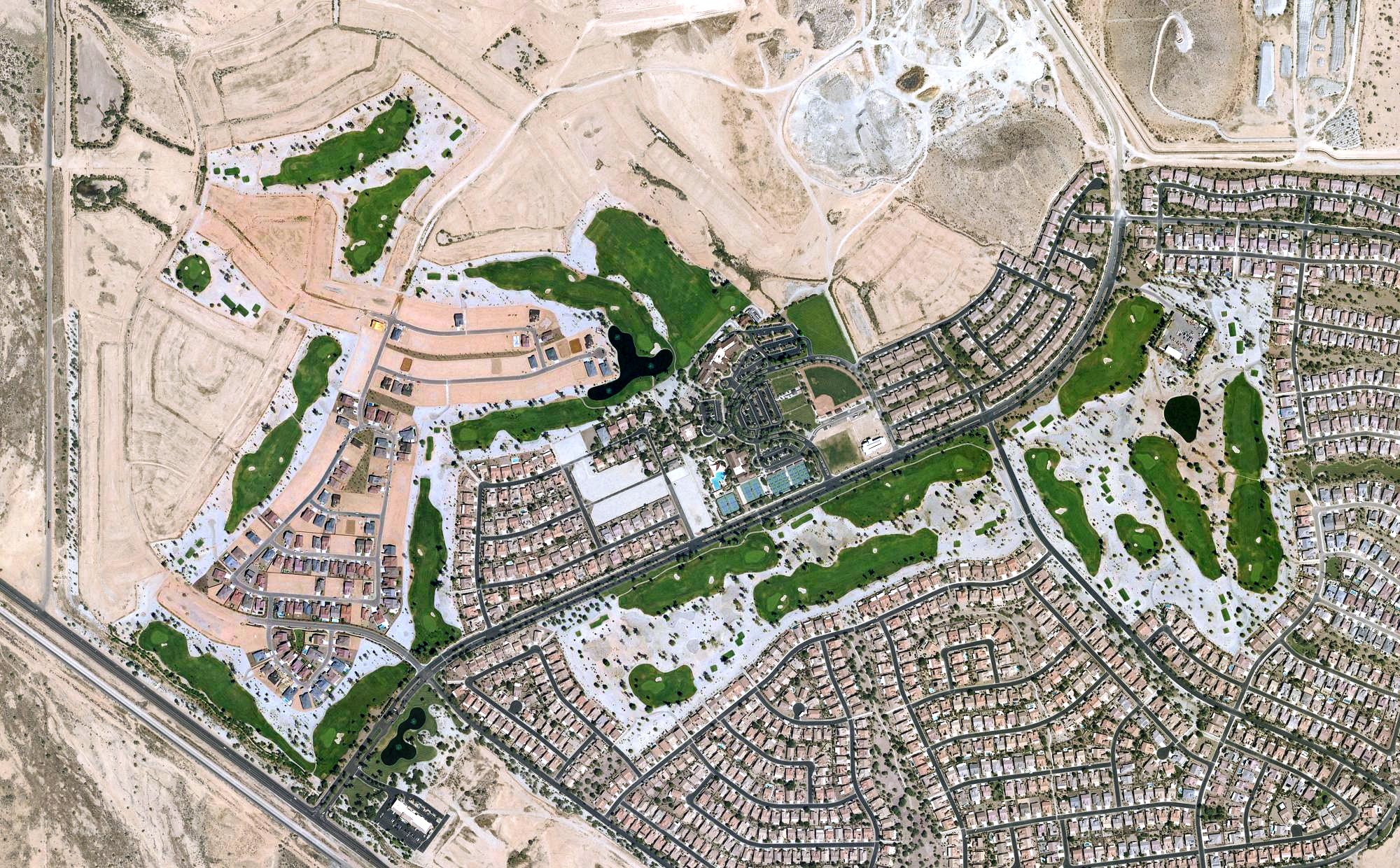Aerial view of Robson Ranch Arizona Golf Club, AZ