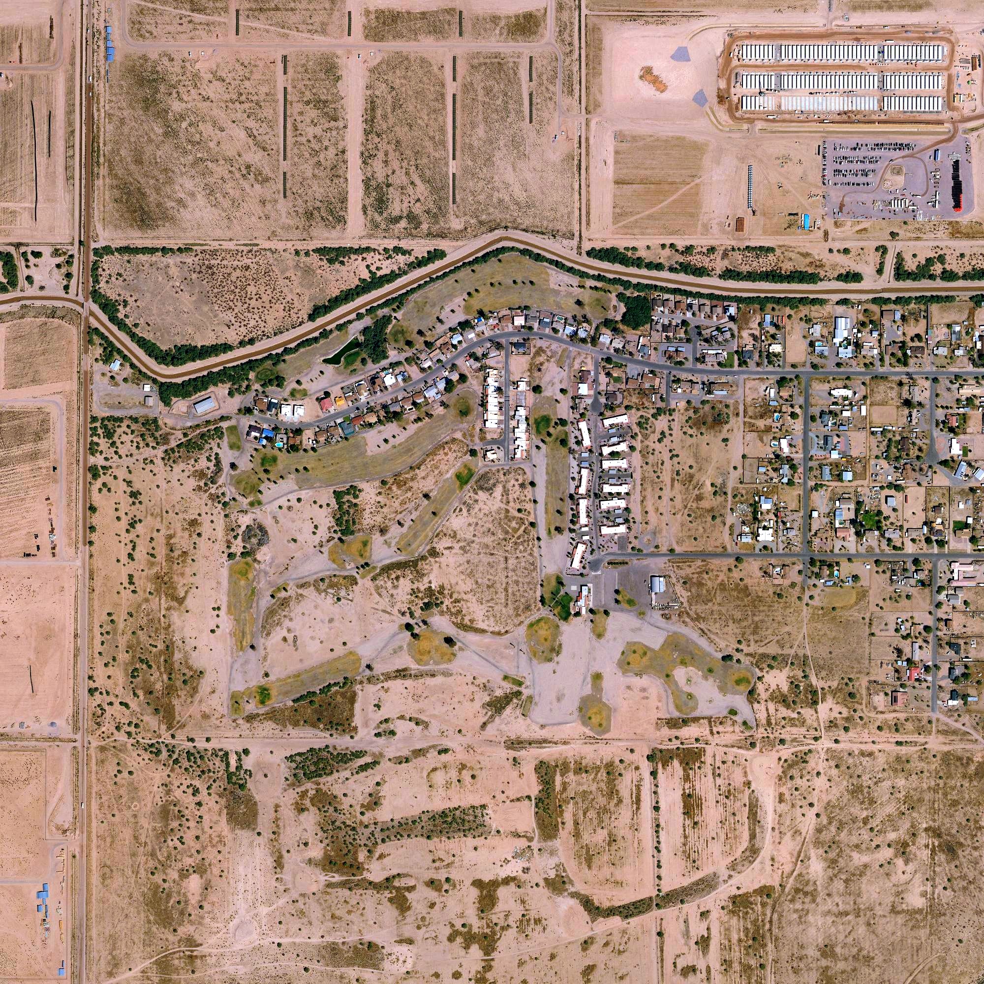Aerial view of Tierra Grande Golf Club, AZ