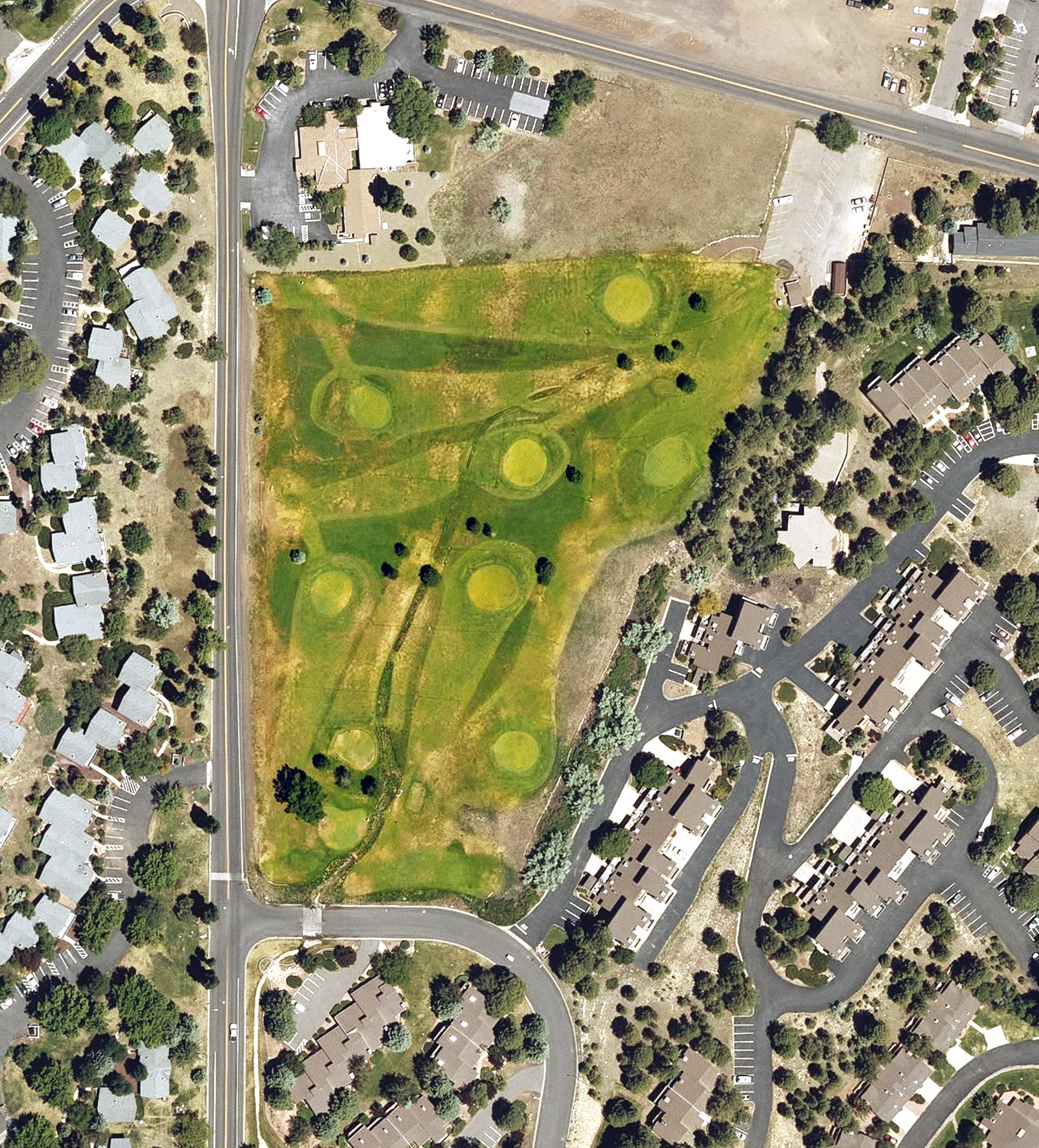 Aerial view of Timberline Short Nine, AZ