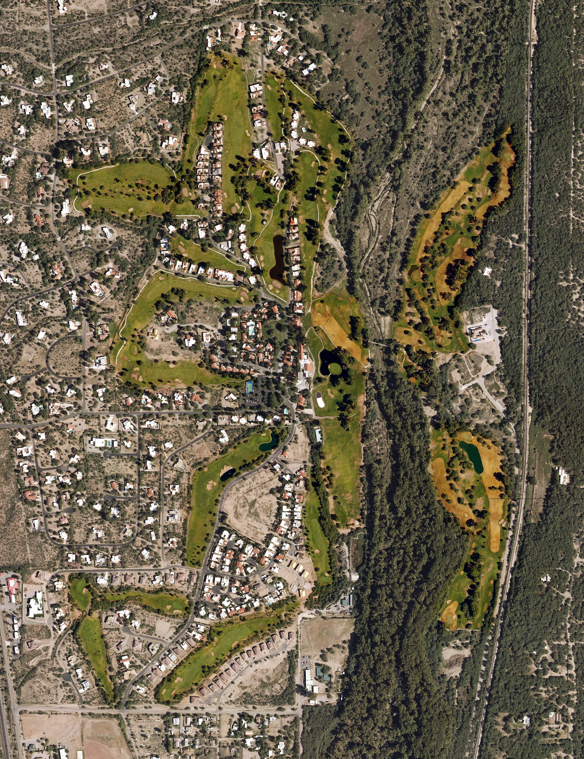 Aerial view of Tubac Golf Resort & Spa, AZ