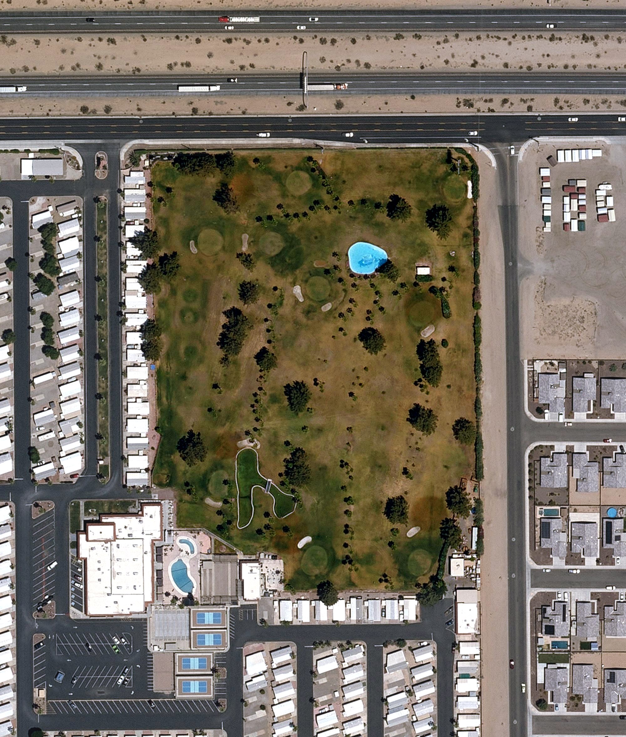 Aerial view of Westwind Golf Course, AZ