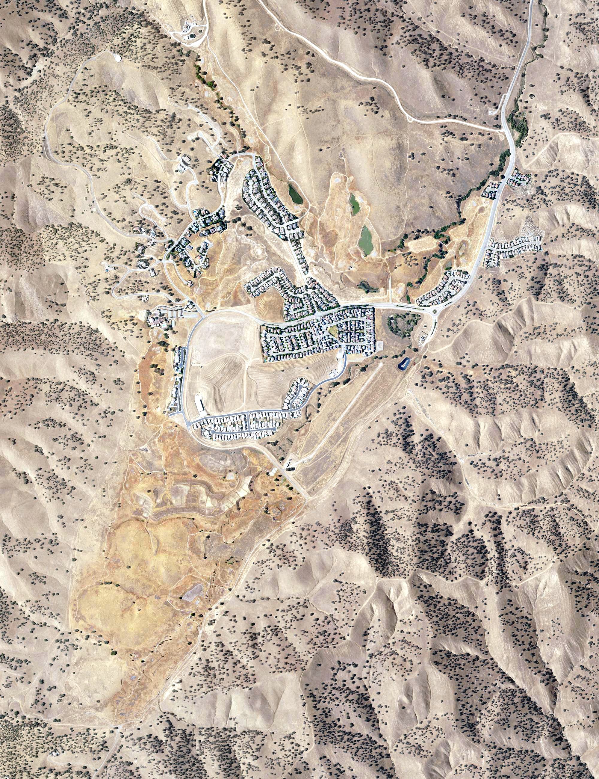 Aerial view of Diablo Grande Resort, CA