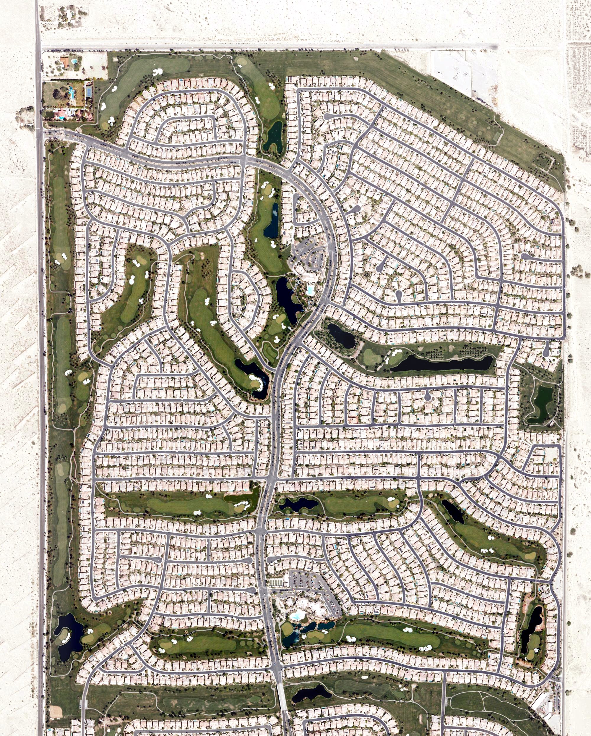 Aerial view of Mountain Vista Golf Club - San Gorgonio Course, CA