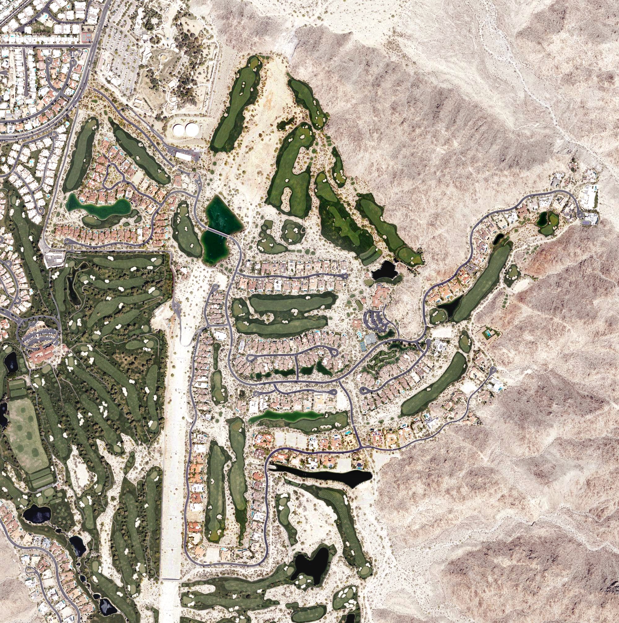 Aerial view of Reserve Golf Club, CA