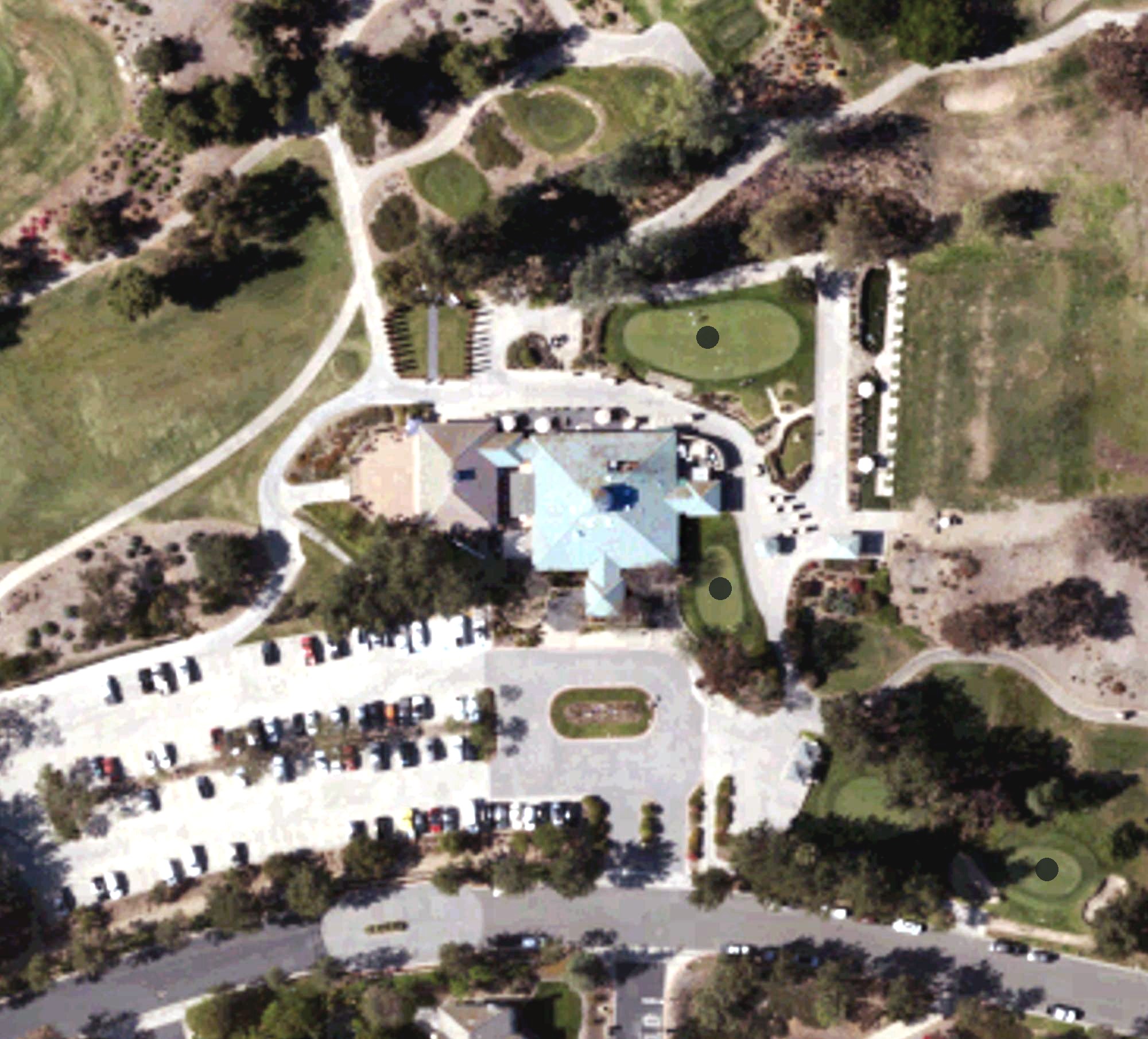 Aerial view of Steele Canyon Golf Club, CA
