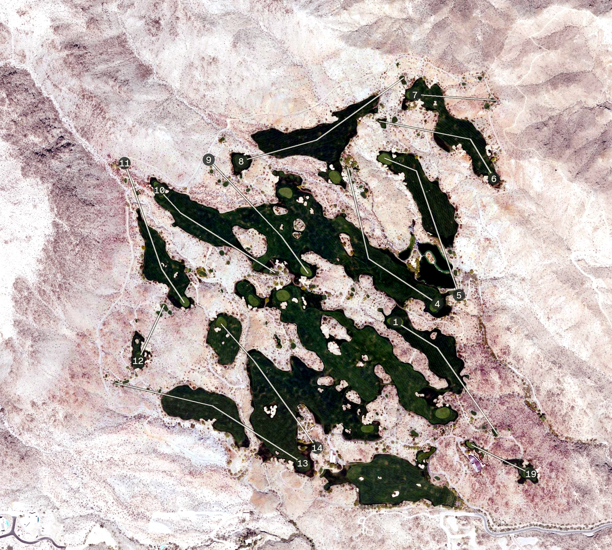 Aerial view of Stone Eagle, CA