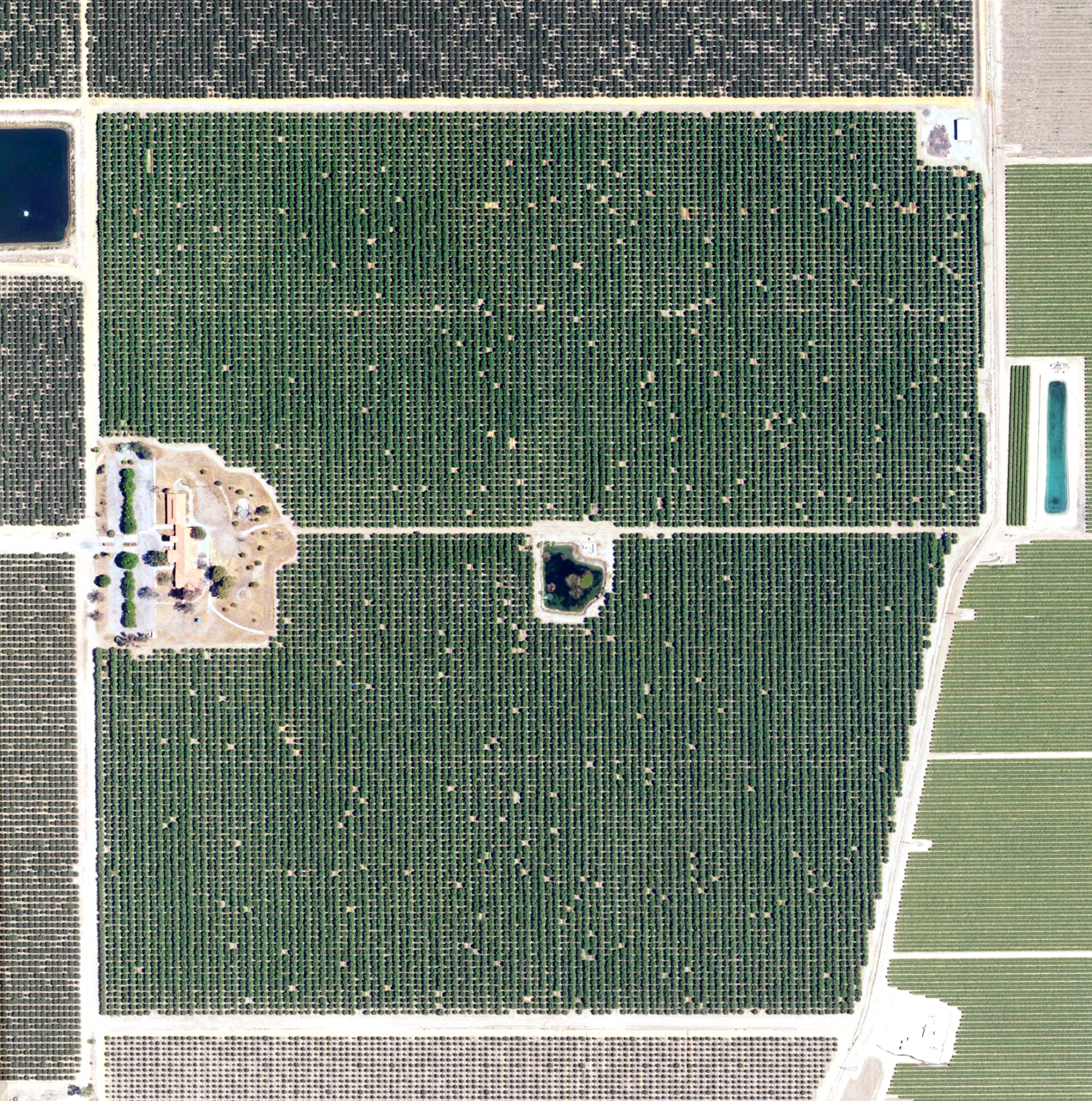 Aerial view of Sycamore Canyon Golf Course, CA