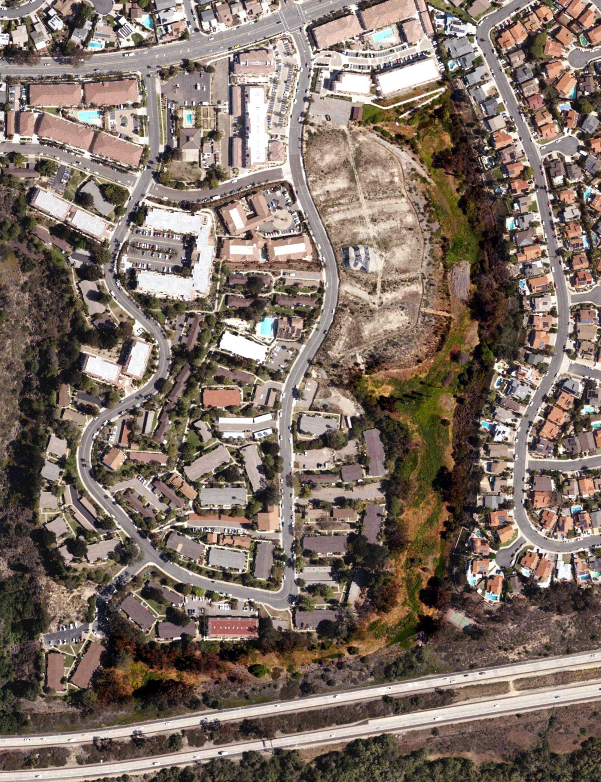Aerial view of Villa Parke Golf Course - 9 holes, CA