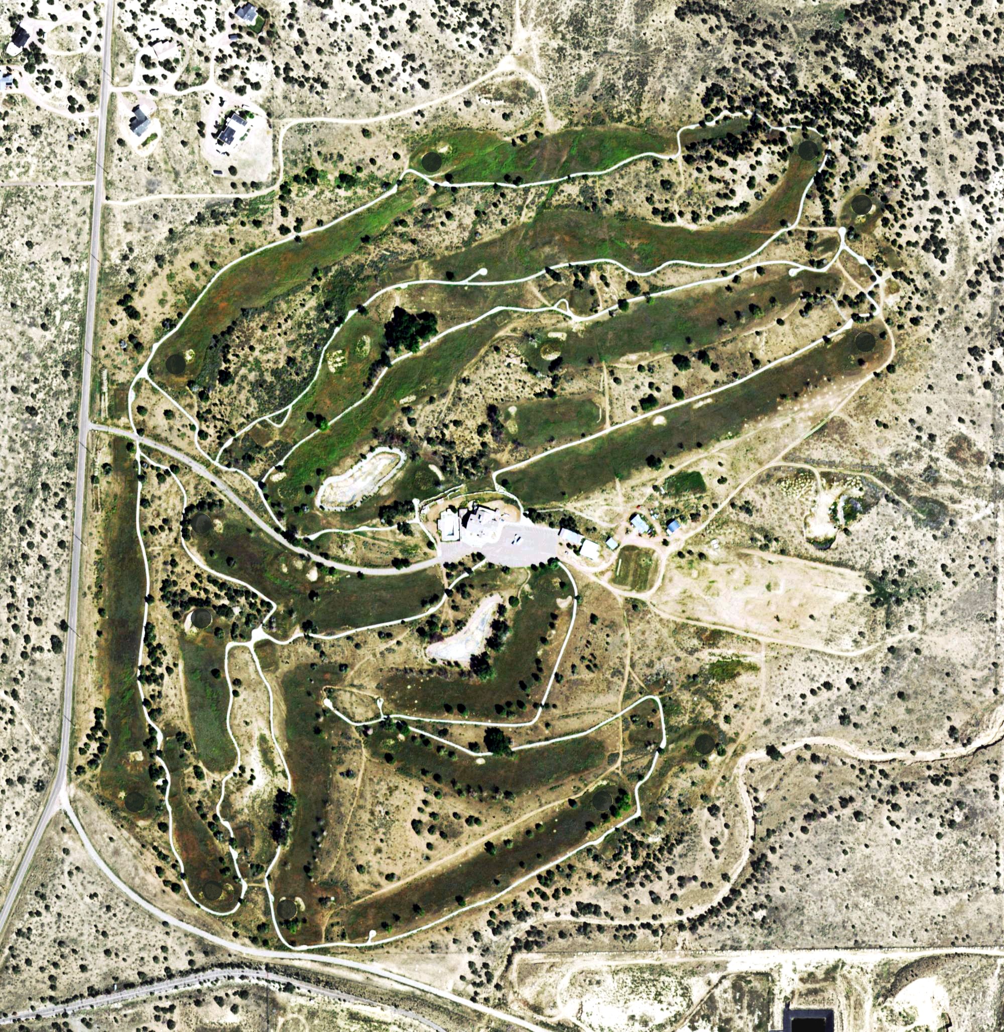 Aerial view of Shadow Hills Golf & Events Center, CO