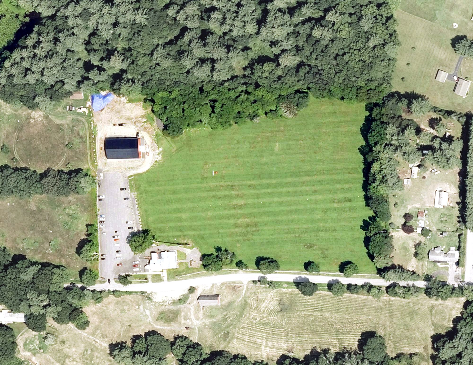 Aerial view of Countryview Driving Range, CT