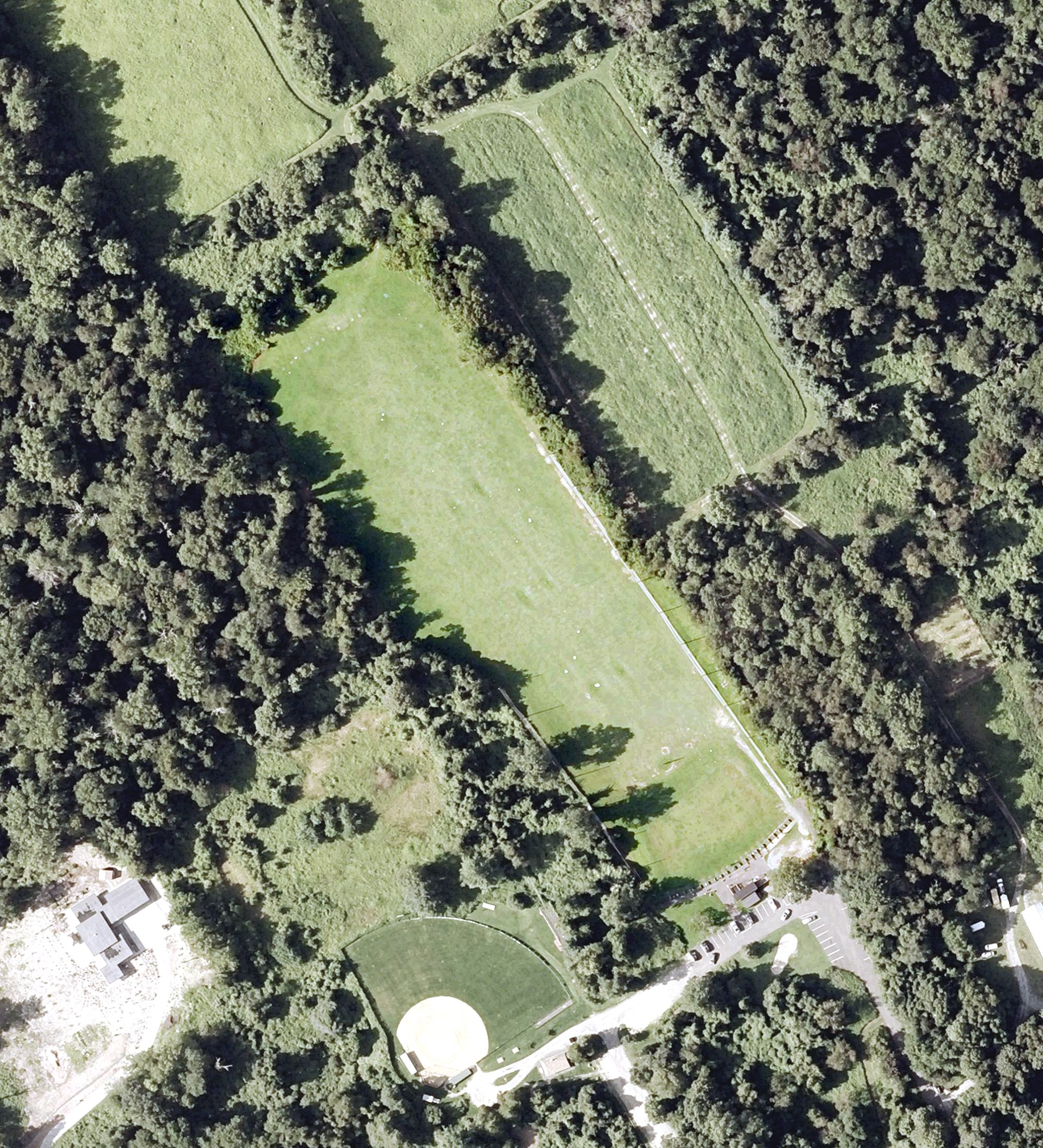 Aerial view of H. Smith Richardson Driving Range, CT