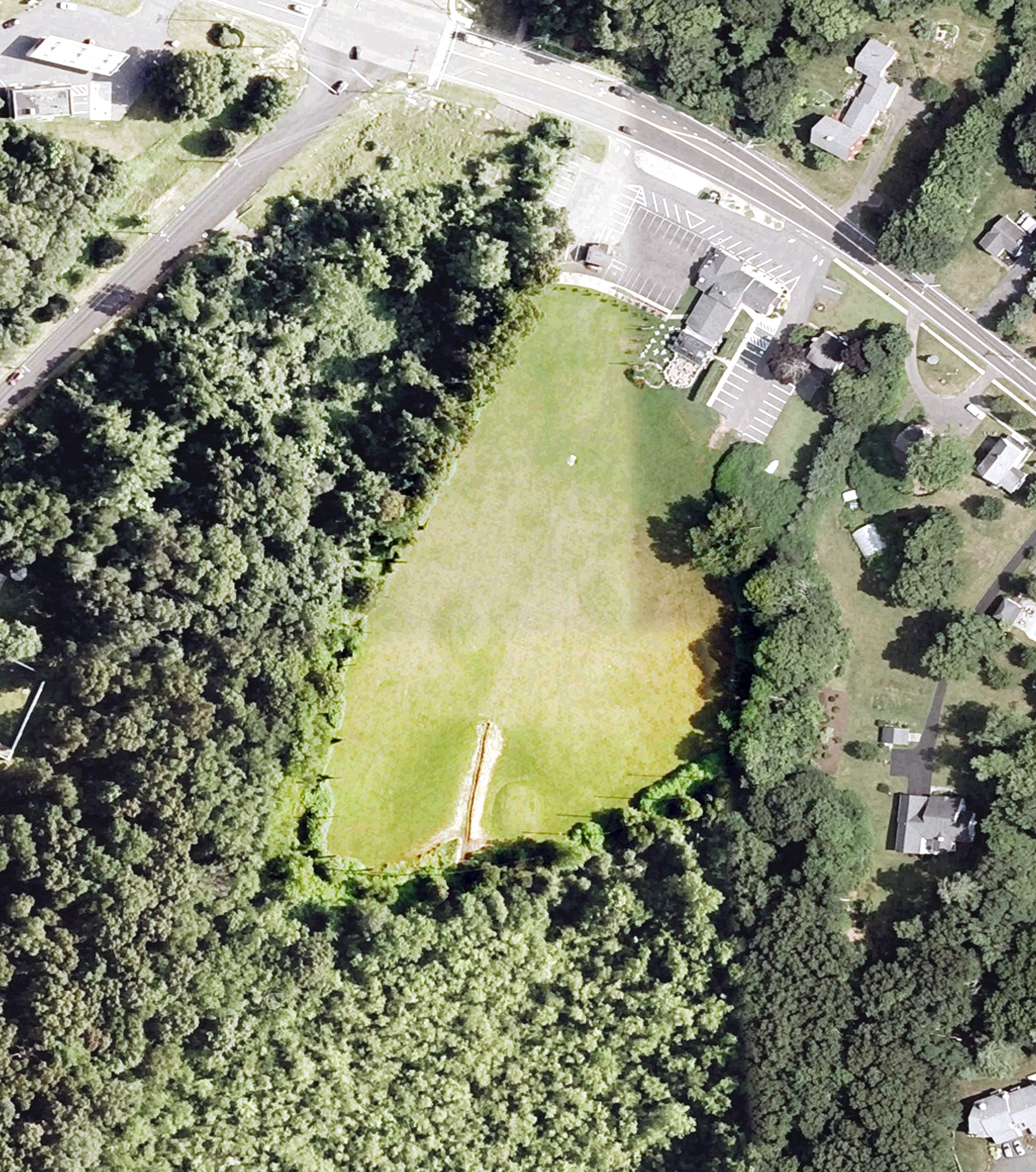Aerial view of Slicer's Driving Range, CT