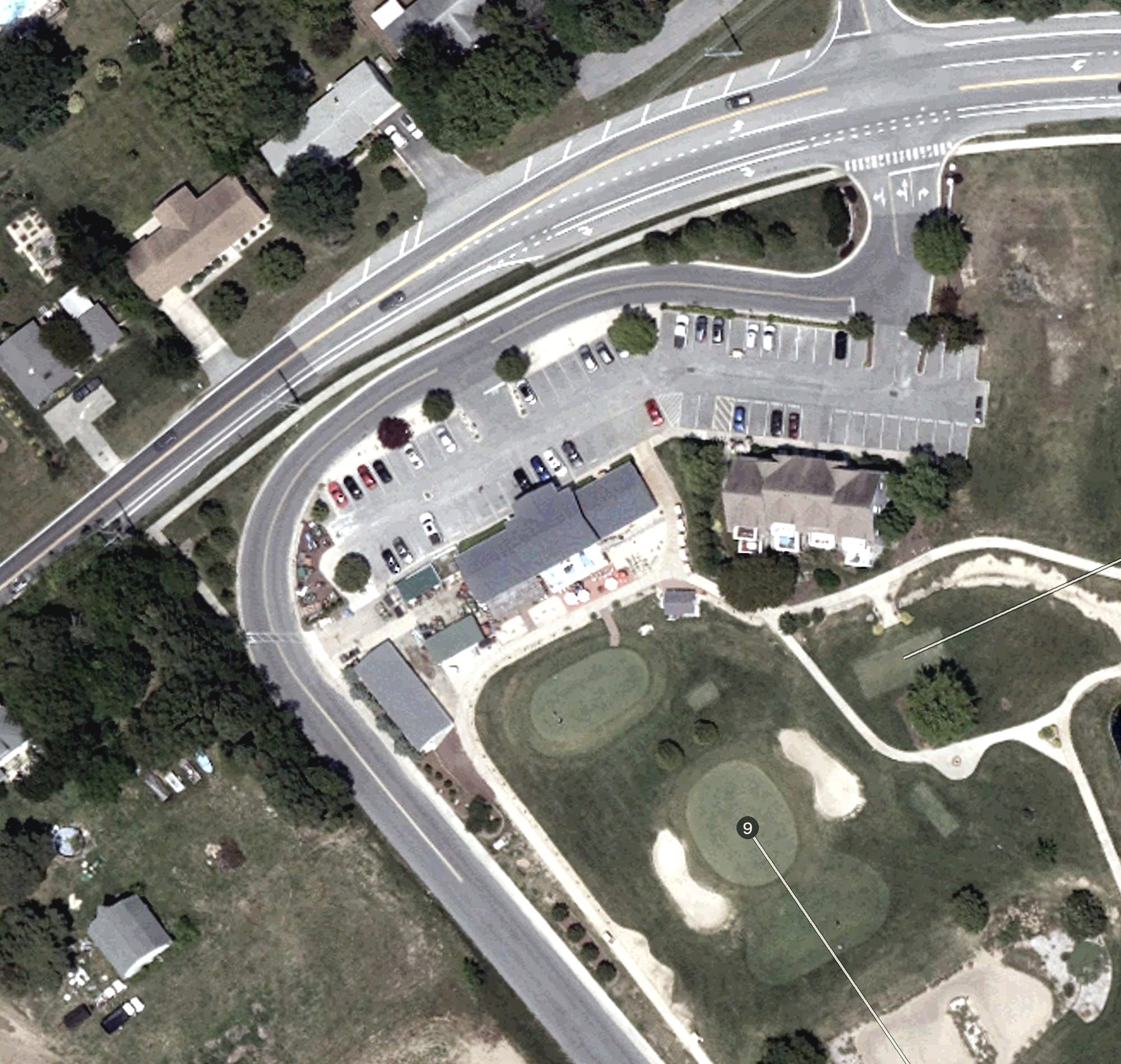 Aerial view of American Classic Golf Club, DE