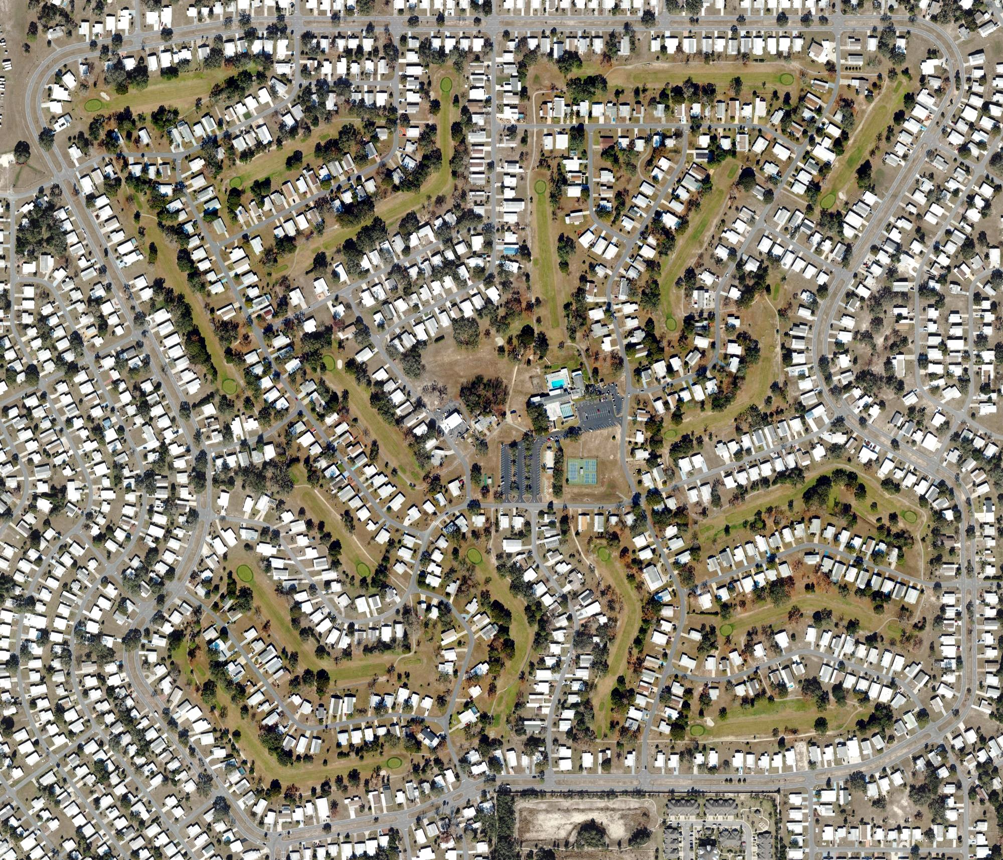 Aerial view of High Point Golf Club, FL