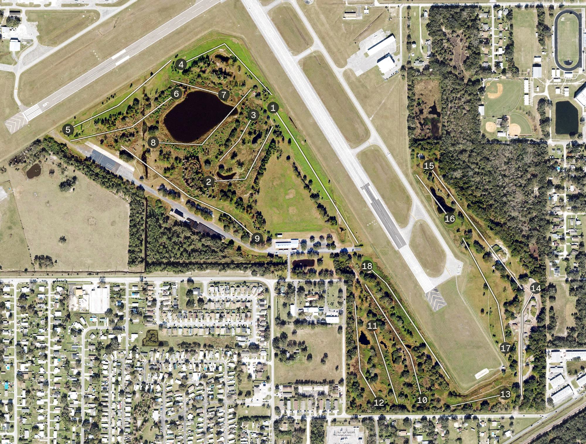 Aerial view of Kissimmee Golf Club, FL, FL