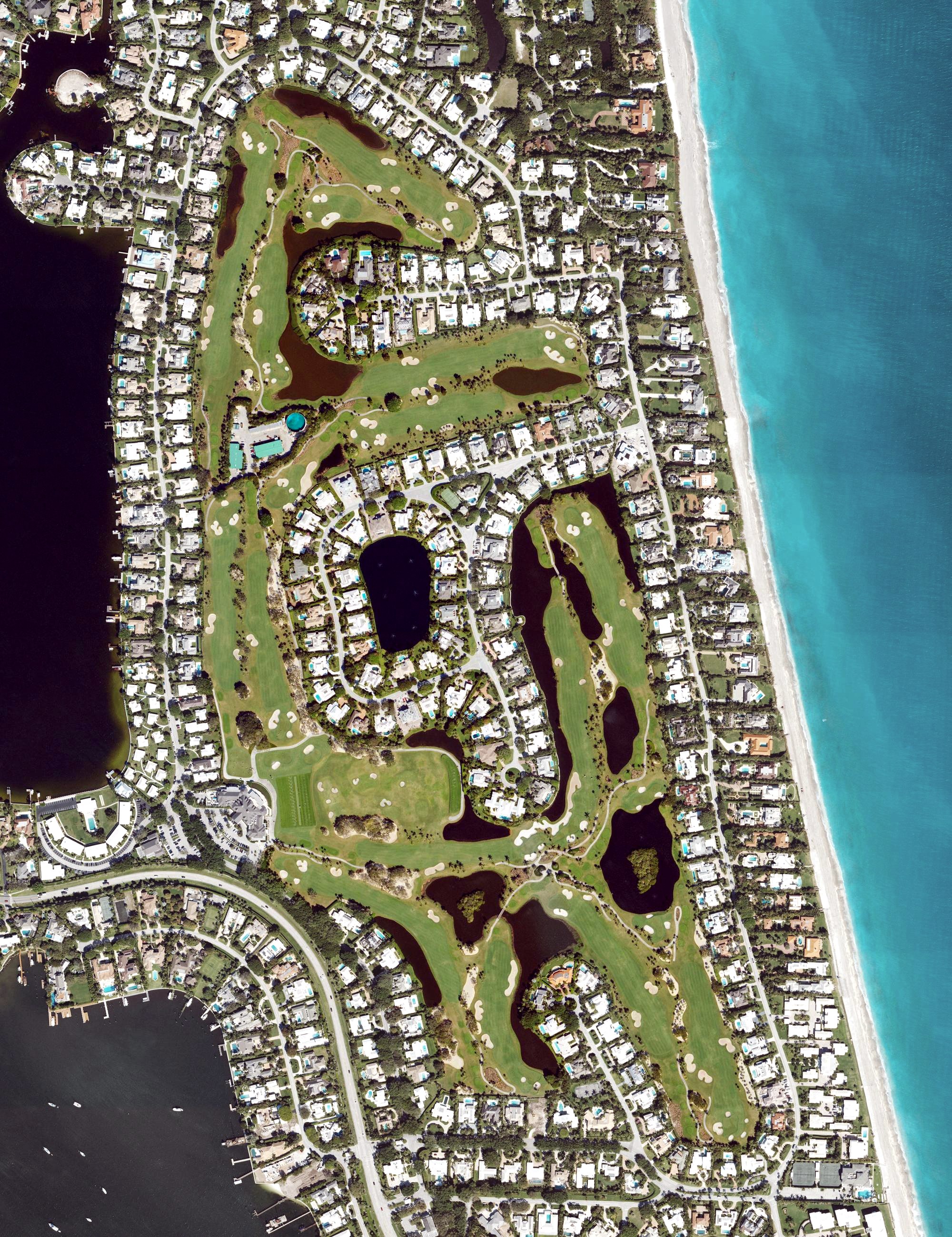 Aerial view of Lost Tree Club, FL
