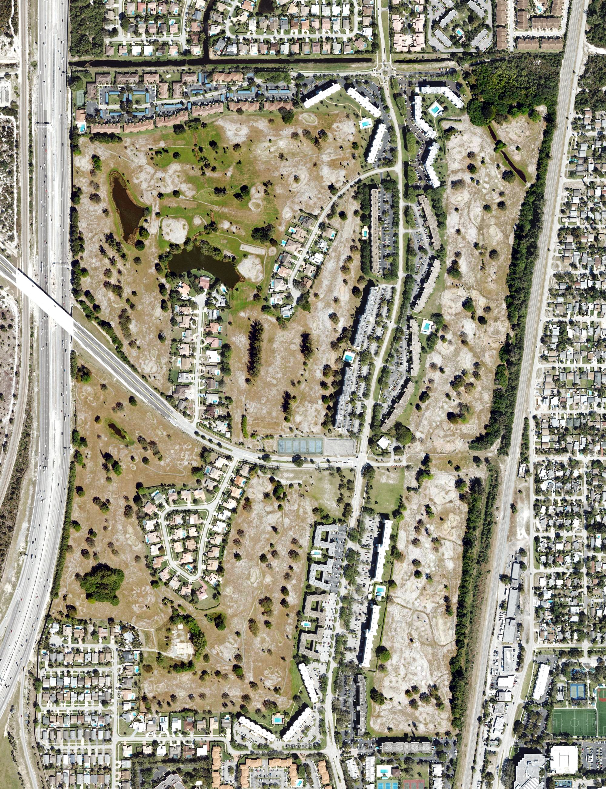 Aerial view of Ocean Breeze Golf & Country Club, FL
