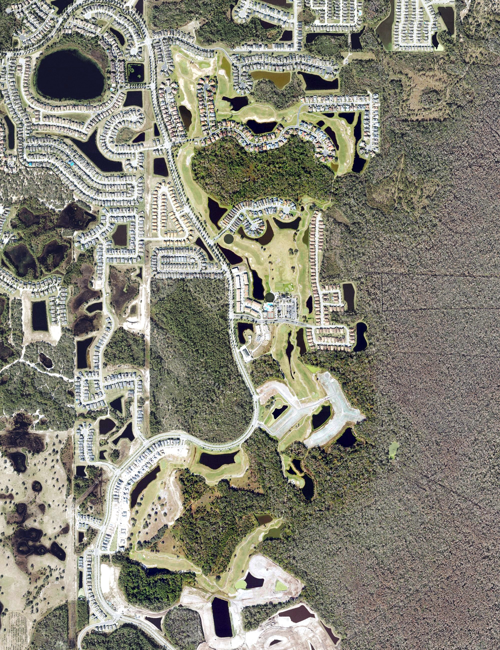 Aerial view of Providence Golf Club, FL